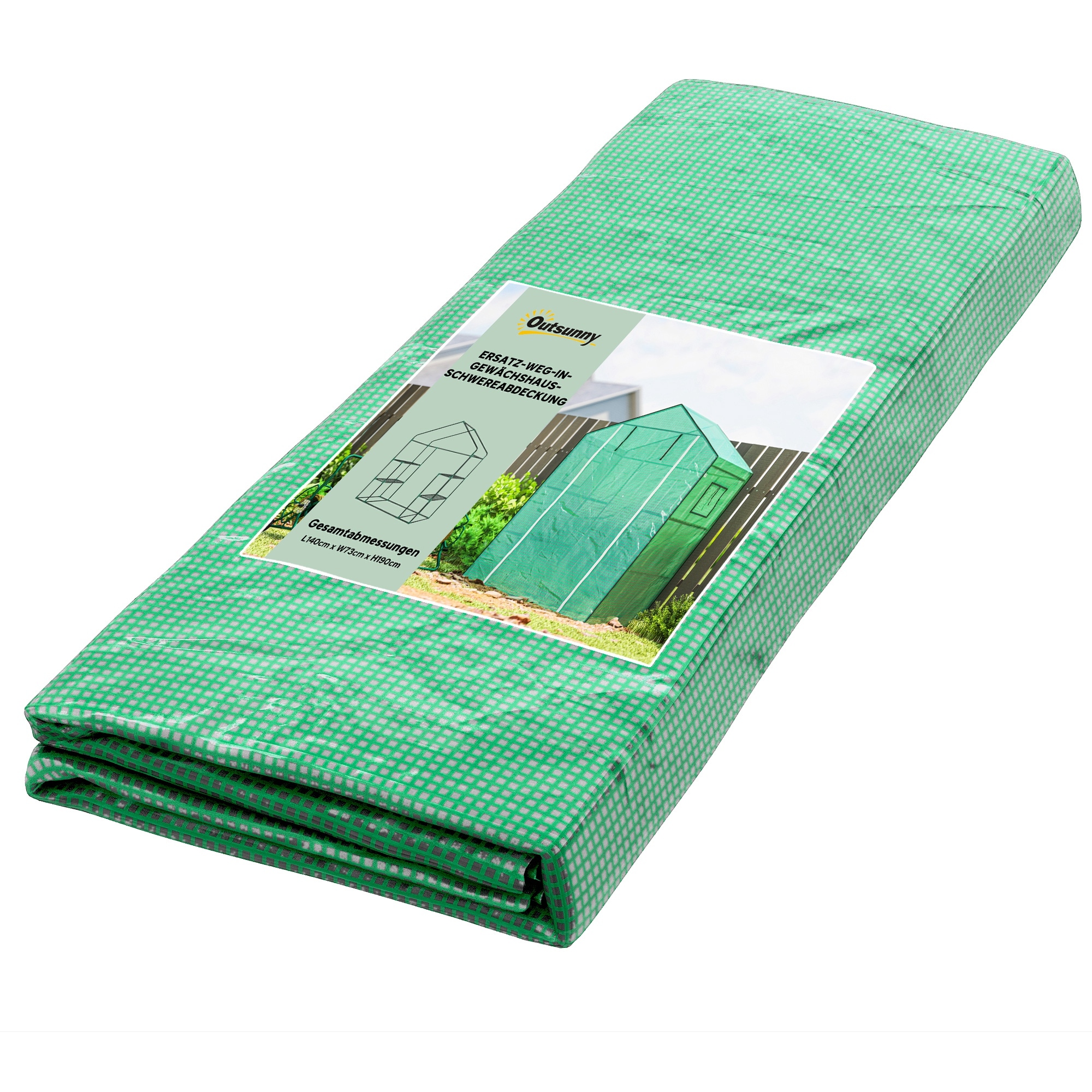Outsunny Ersatzfolie Kunststoff - Bild 1