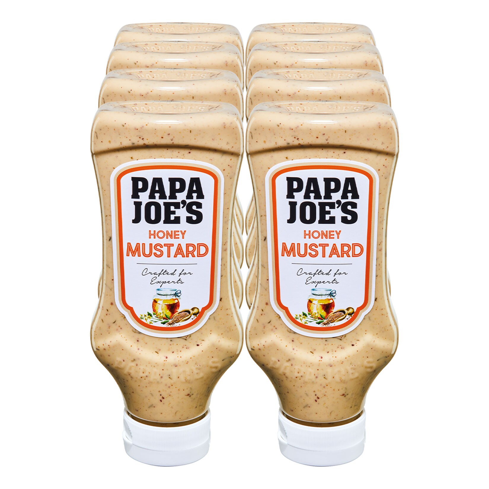 Papa Joes Honig-Senf Sauce 300 ml, 8er Pack