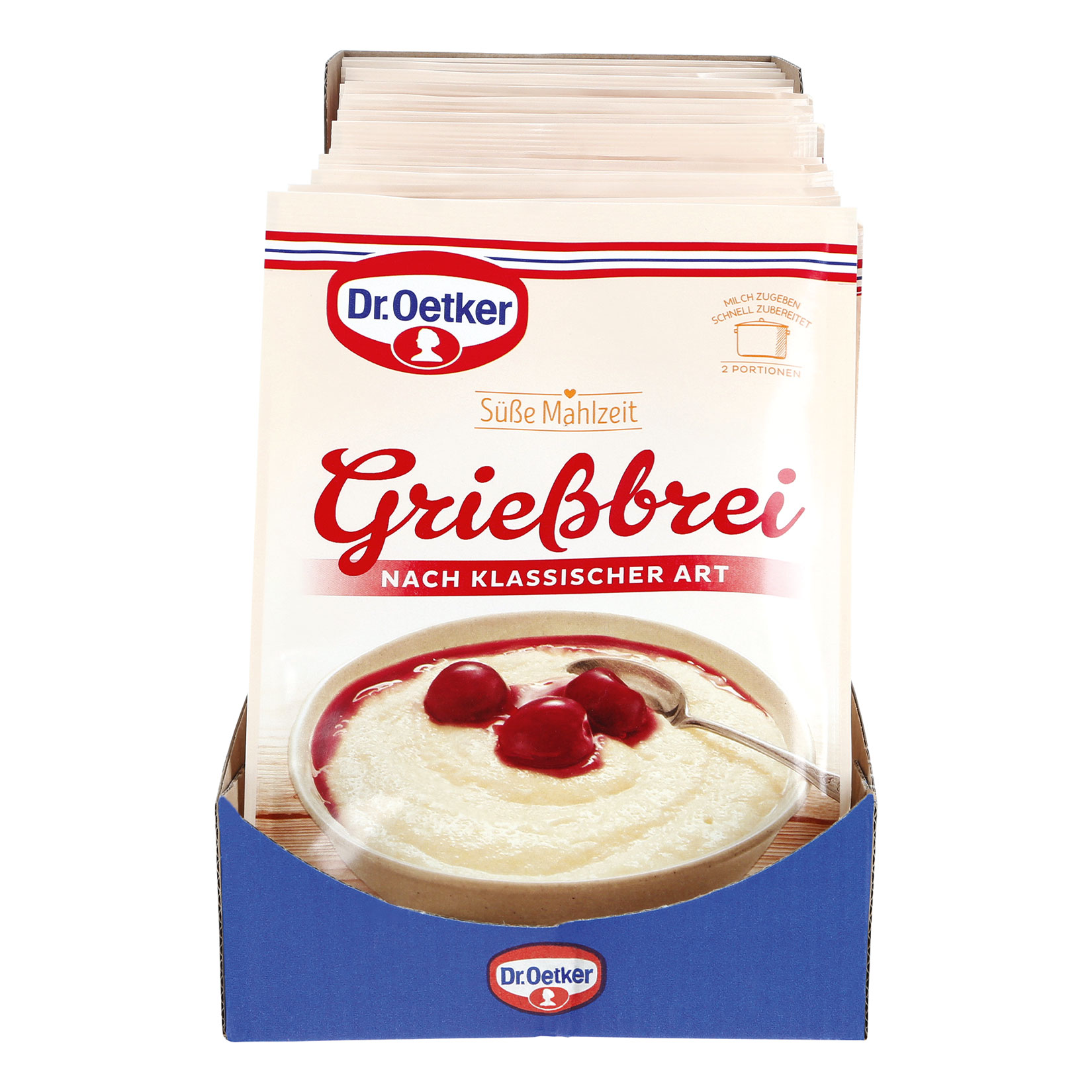 Dr. Oetker Grießbrei nach klassischer Art 92 g, 24er Pack
