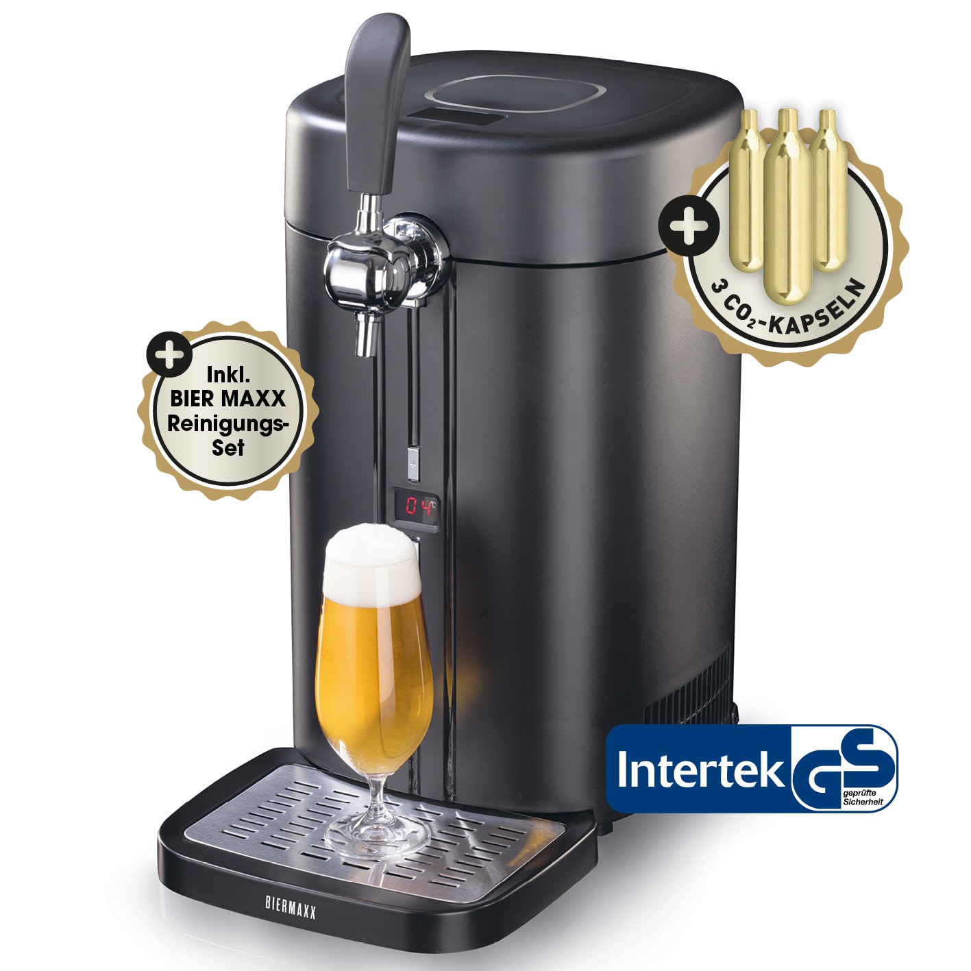 Bier Maxx Bierzapfanlage mit CO2-Kapsel 60W - Bild 1