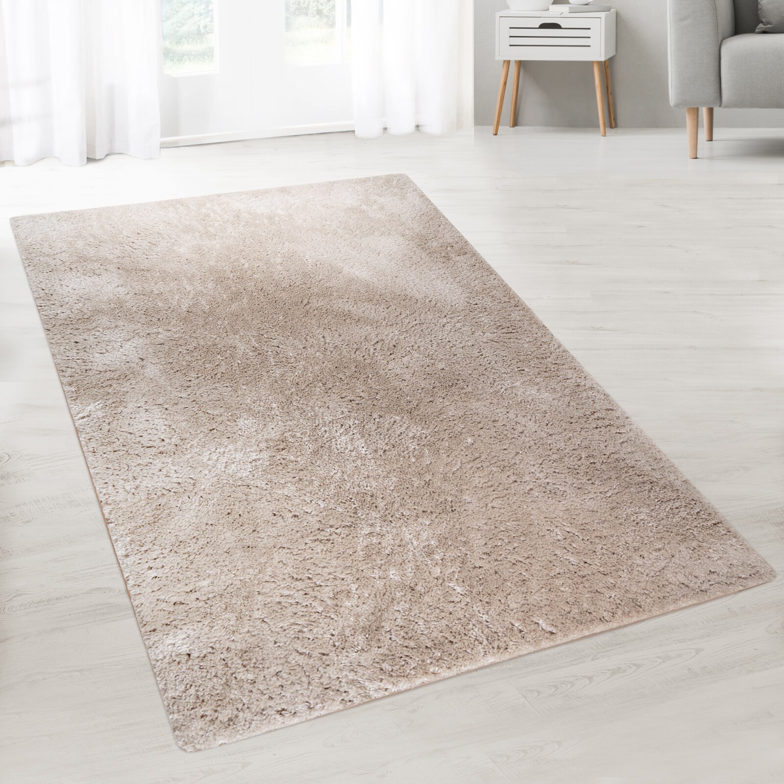Karat homeliving Flokati-Teppich Elite | Hellbeige 1205 - Bild 1