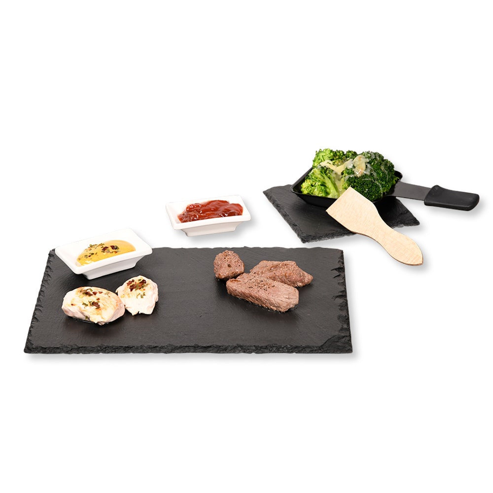 KESPER Raclette-Set&ldquo; 10 tlg., Schiefer - Bild 1