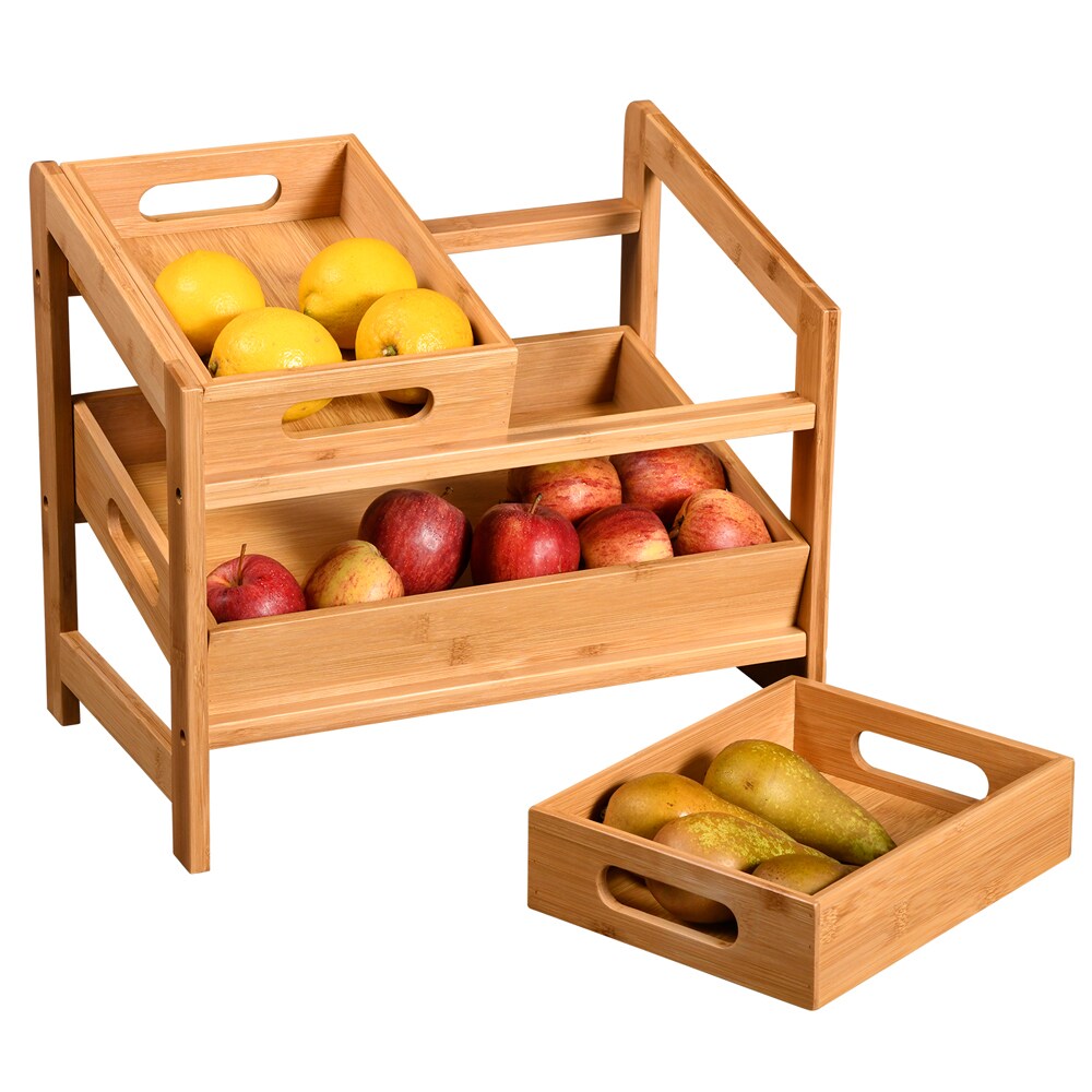 K&uuml;chen-/Aufbewahrungsregal, Bambus, FSC - Bild 1