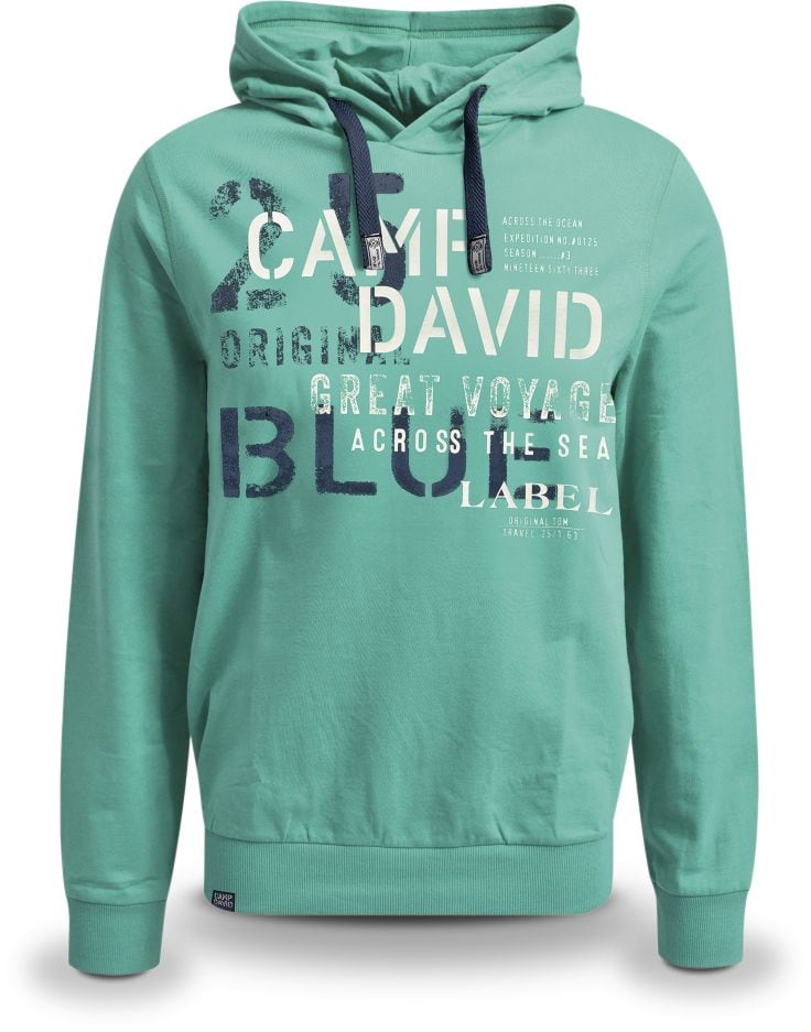 Camp David Hoody -  Gr. XXL mint - Bild 1