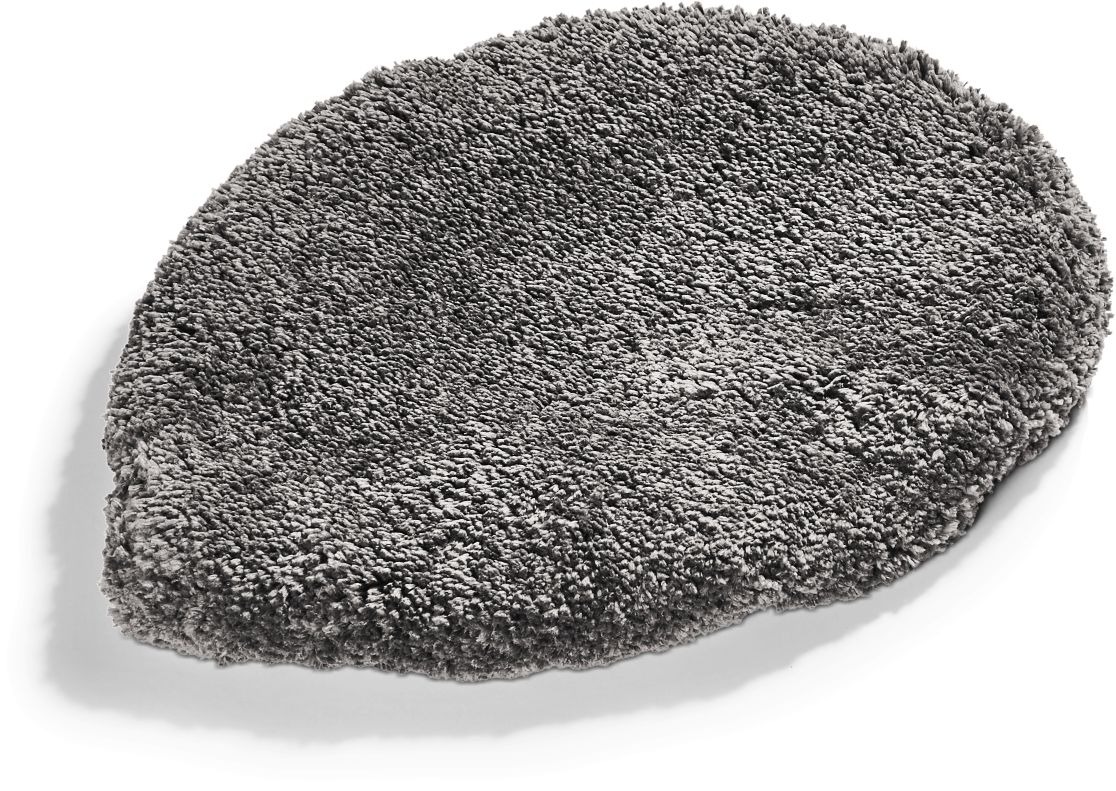 WC Garnitur (Vorleger + Deckelbezug) - versch. Farben - Anthrazit - Bild 1