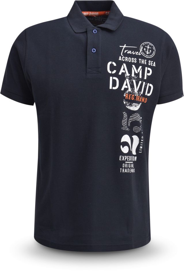 Camp David Polo-Shirt 1/2 Gr. XL navy - Bild 1