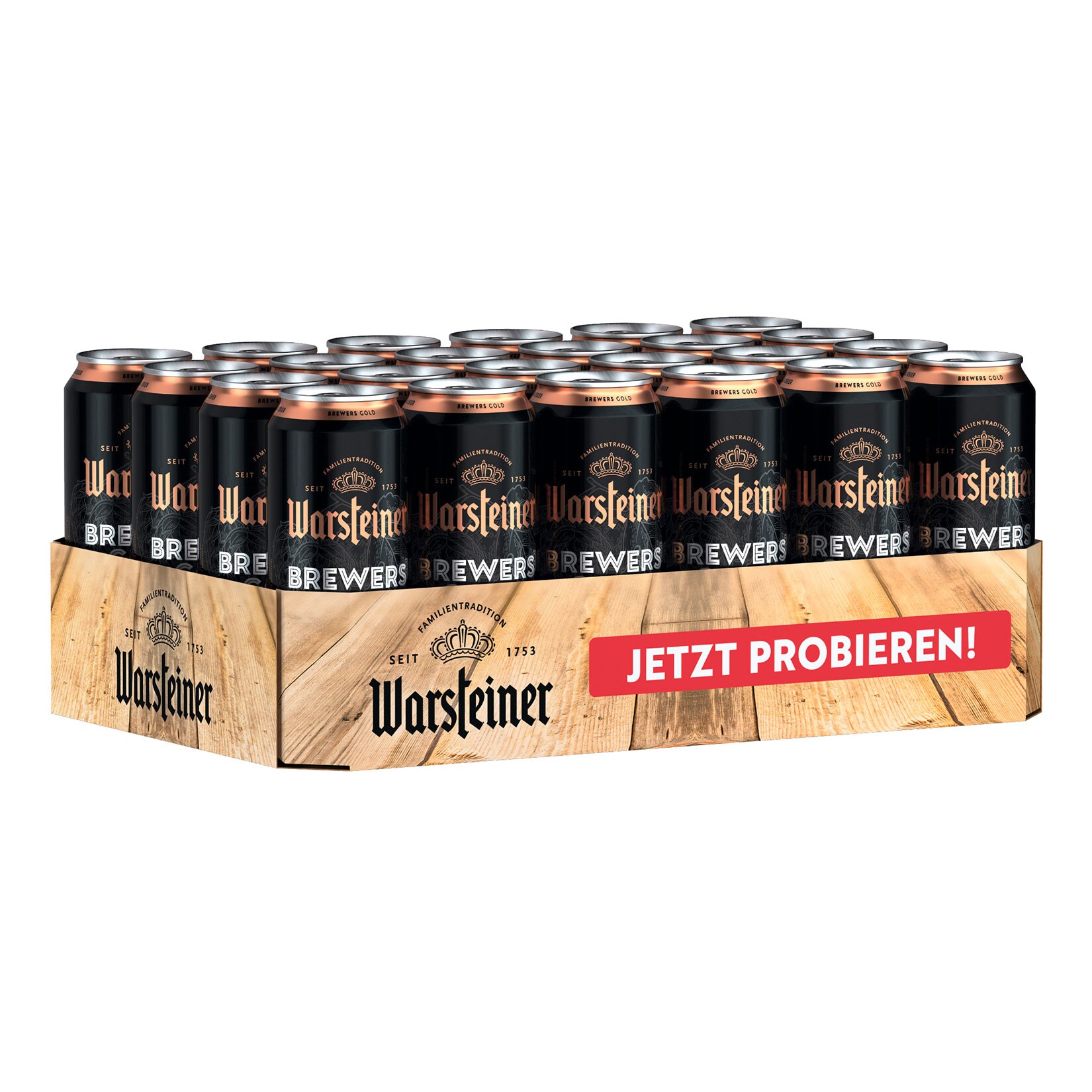 Warsteiner Brewers Gold 5,2 % vol 0,5 Liter Dose, 24er Pack