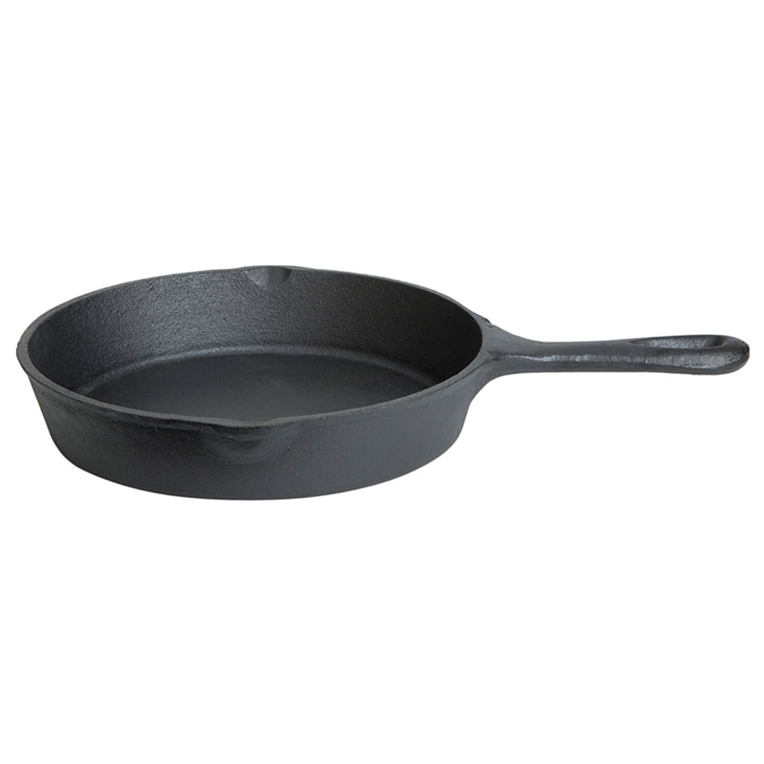 Robuste Gusseisen-Pfanne, schwarz, für alle Herdarten inkl. Induktion, ideal zum Braten und Grillen Ø 20 cm | 04041571045331