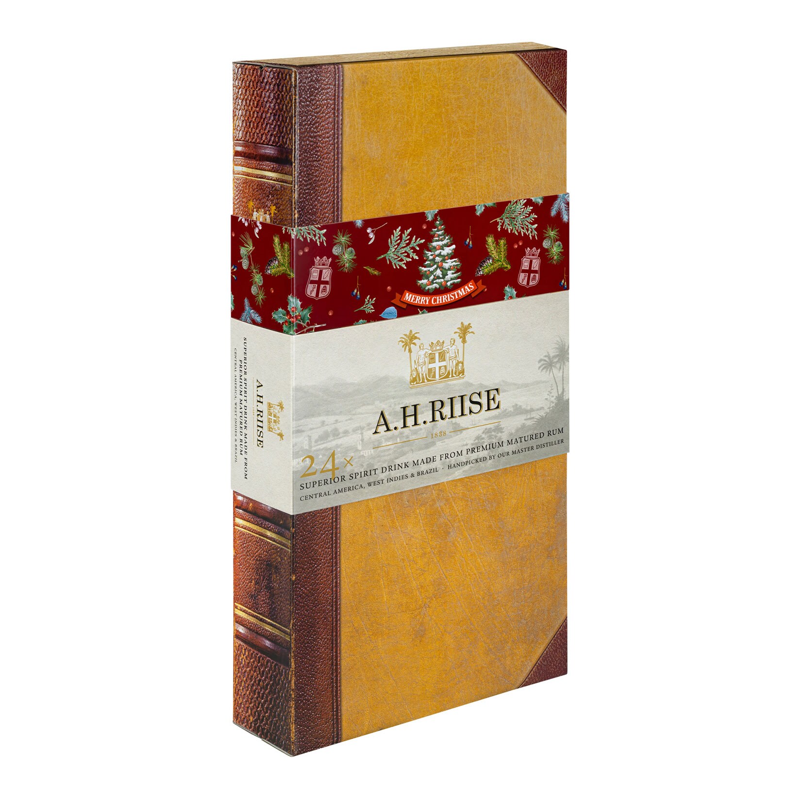 A.H. Riise 24 Experiences Geschenkbox 40,0 - 60,0 % vol, 24 x 0,02 Liter - Bild 1