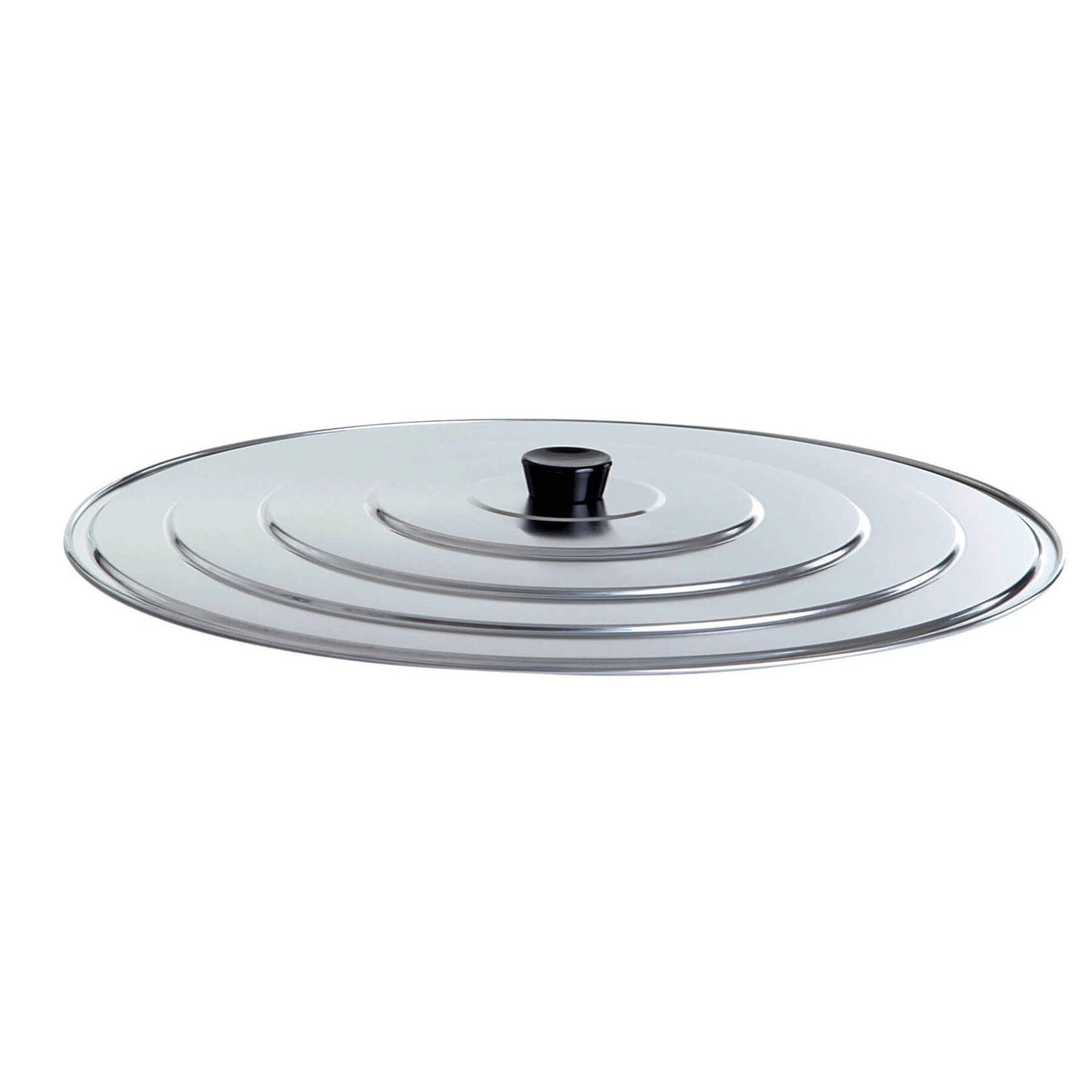Leichter Aluminiumdeckel mit Abdampfvorrichtung für Pfannen bis Ø 36 cm: Leichter und handlicher Deckel für Pfannen, Ø 40 cm | 04041571350619