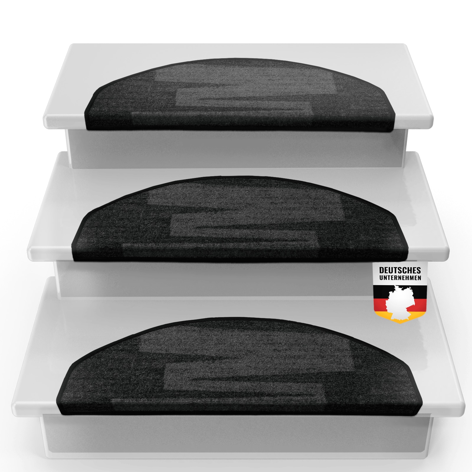 Floordirekt Stufenmatte Via Veneto | Schwarz - Bild 1