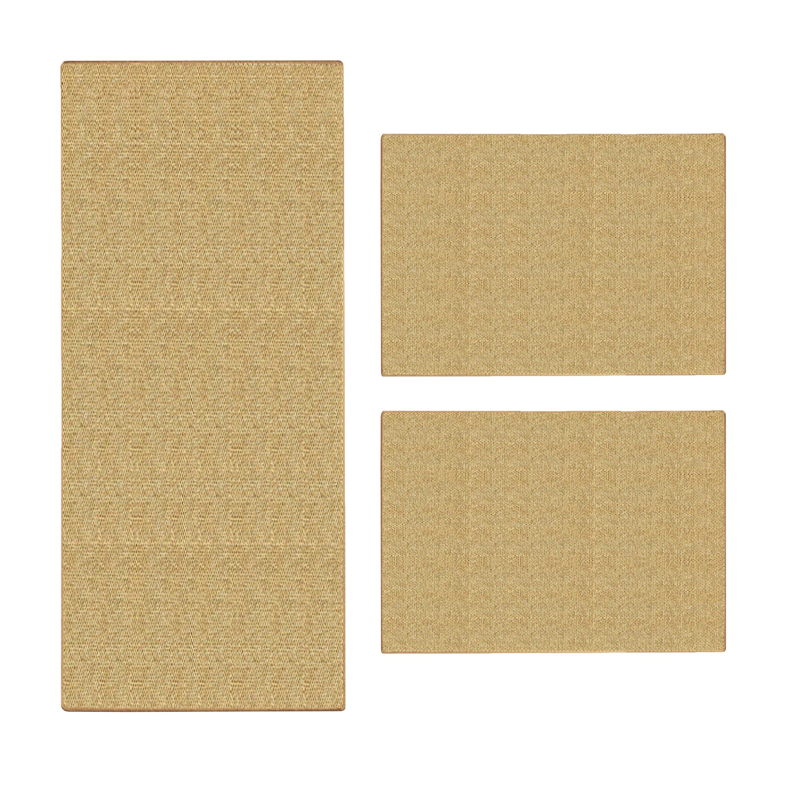 Karat Sisal-Bettumrandung | Sylt | 3-teilig | Natur - Bild 1