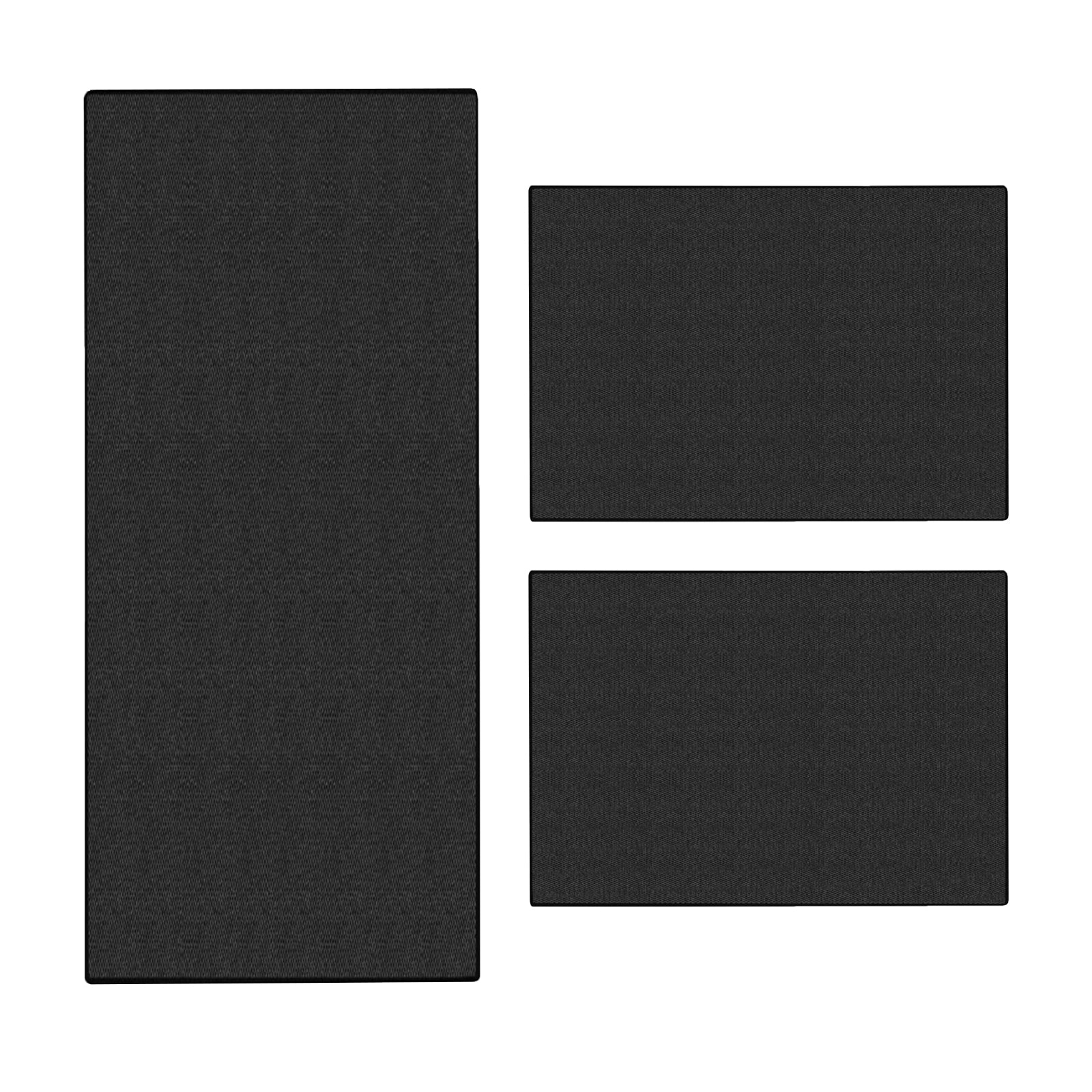 Karat Sisal-Bettumrandung | Sylt | 3-teilig | Schwarz - Bild 1