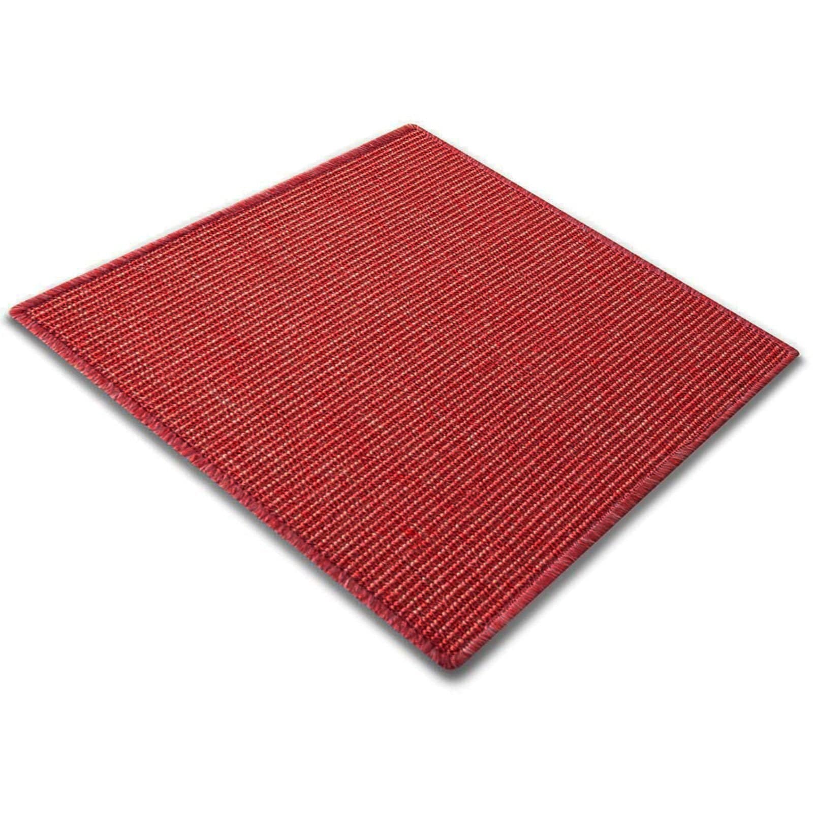 Karat homeliving Sisal-Kratzteppich | F&uuml;r Katzen | Rot - Bild 1