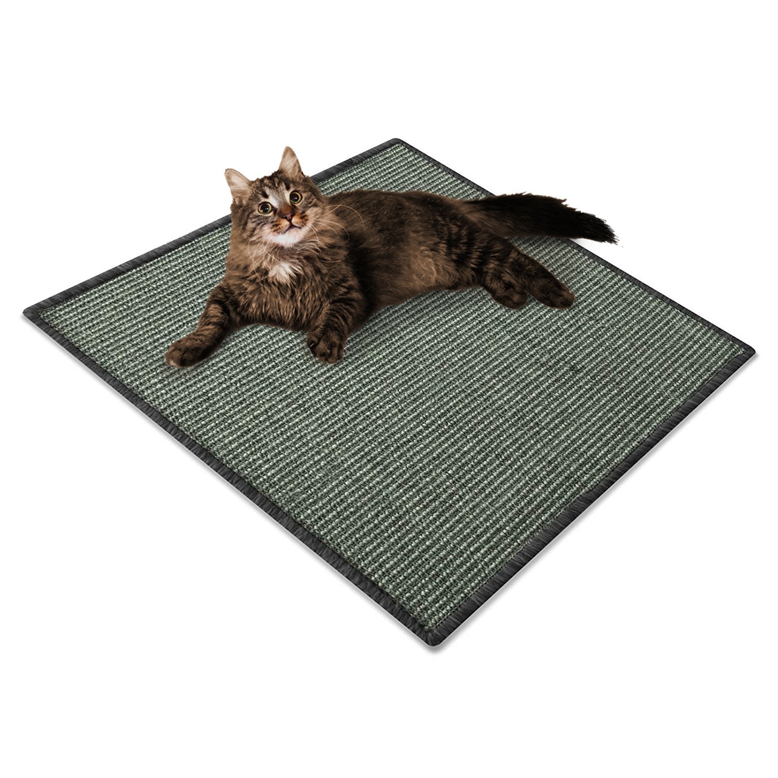 Karat homeliving Sisal-Kratzteppich | F&uuml;r Katzen | Grau - Bild 1