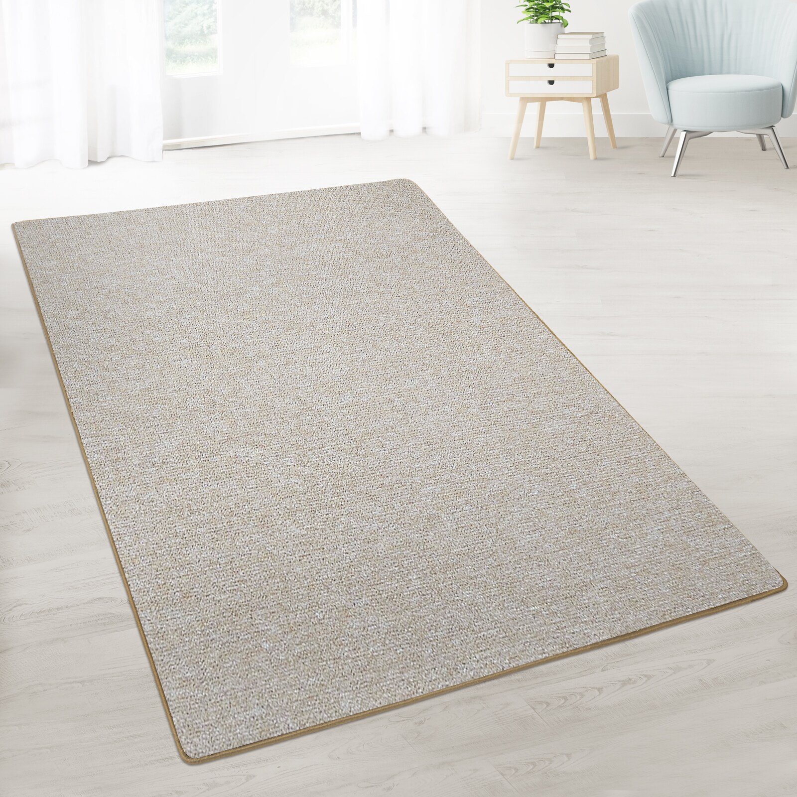 casa pura Teppich-Läufer auf Maß London Beige 70