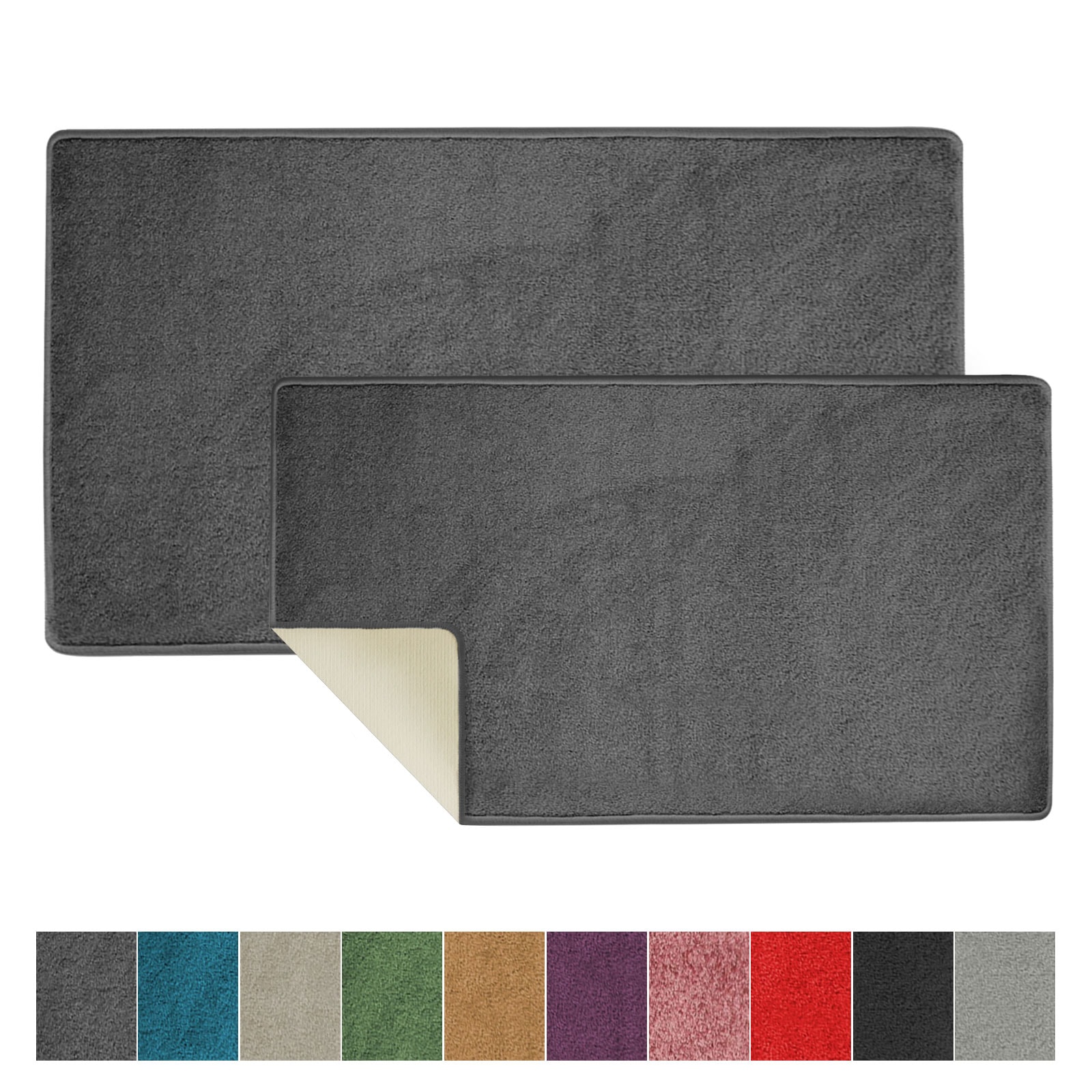 floordirekt Badematte Carousel | Anthrazit - Bild 1