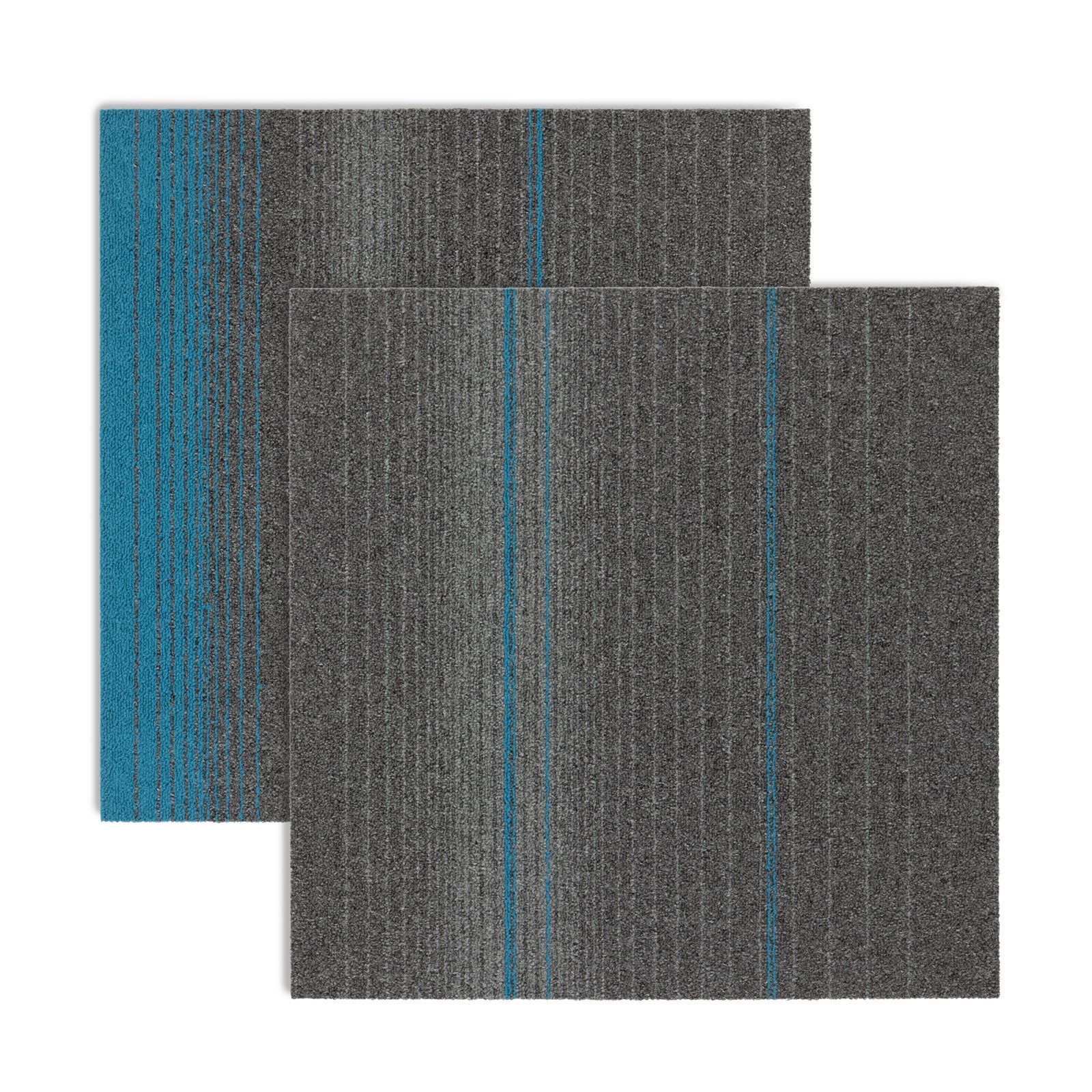 Karat Teppichfliese Sheffield | Gemischt | Blau 133f47 - Bild 1