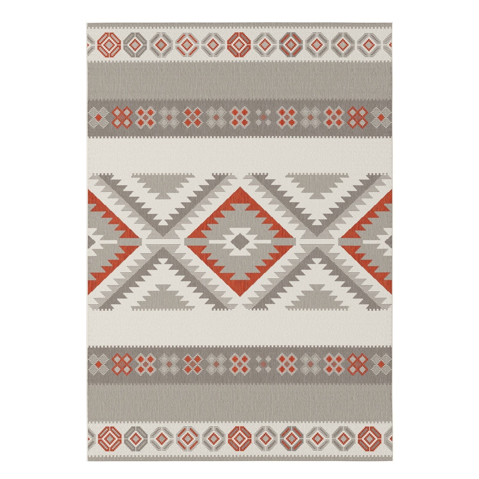 Karat Outdoorteppich | Karo | Rot - Bild 1