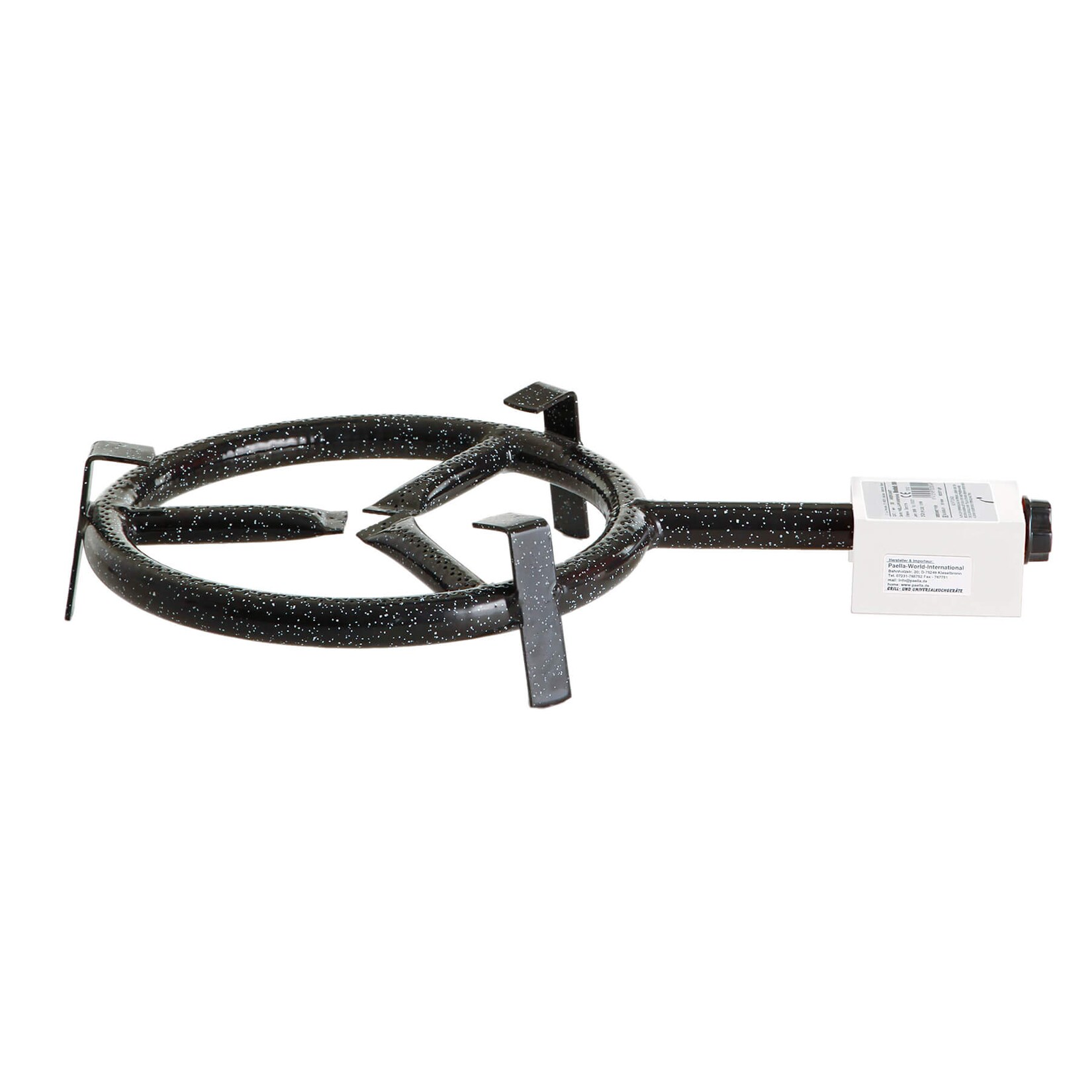 Vielseitiger 1-Ring-Gasrohrbrenner für Outdoor-Einsatz mit verschiedenen Aufsätzen Ø 30 cm, 6,5 kW | 04041571150127