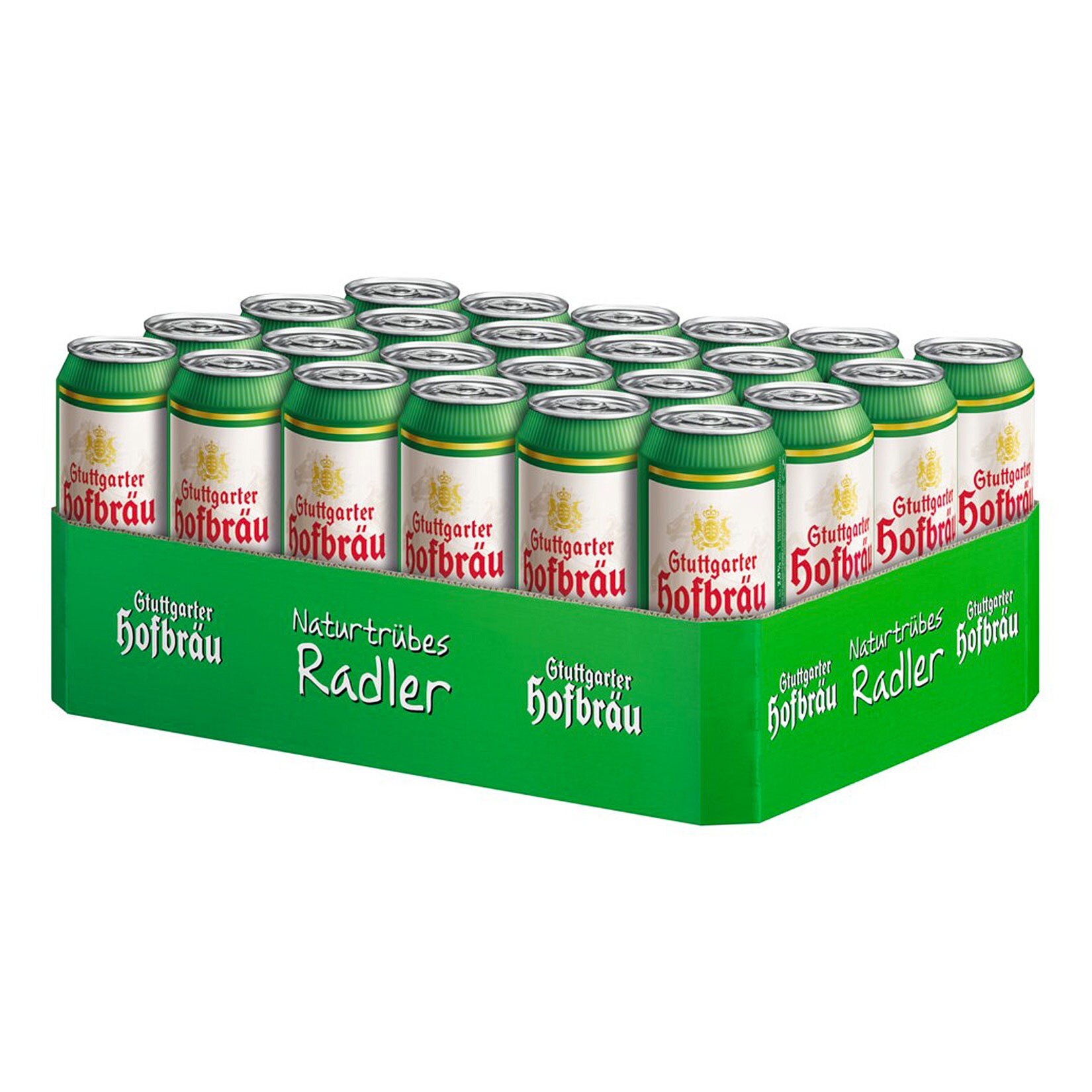 Stuttgarter Hofbr&auml;u Radler 2,0 % vol 0,5 Liter Dose, 24er Pack - Bild 1