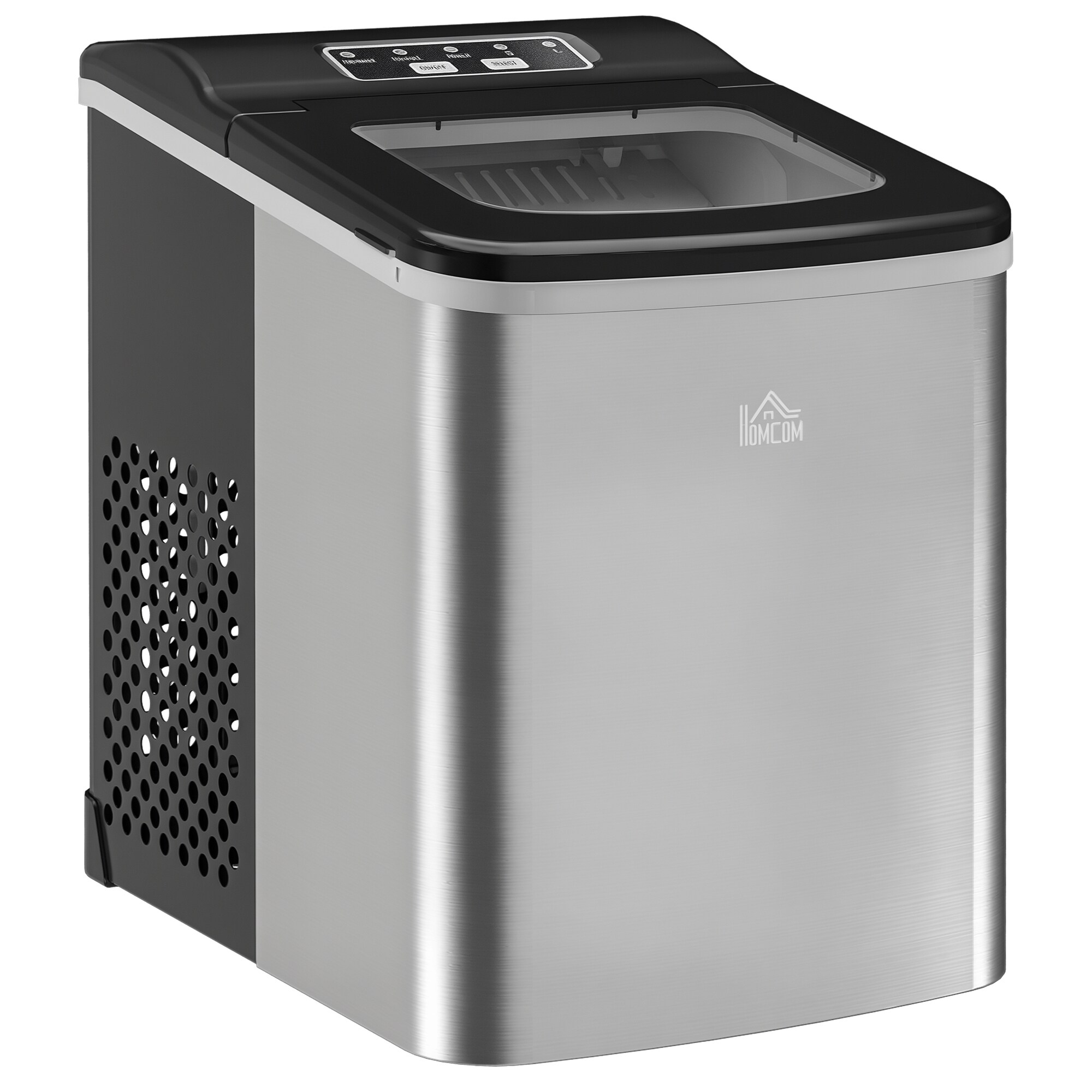 HOMCOM Eisw&uuml;rfelbereiter Kunststoff, Edelstahl - Bild 1