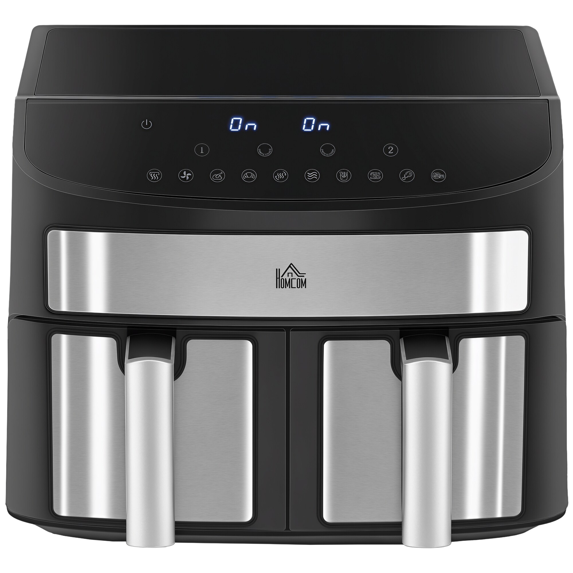 HOMCOM Hei&szlig;luftfritteuse Stahl, Kunststoff - Bild 1