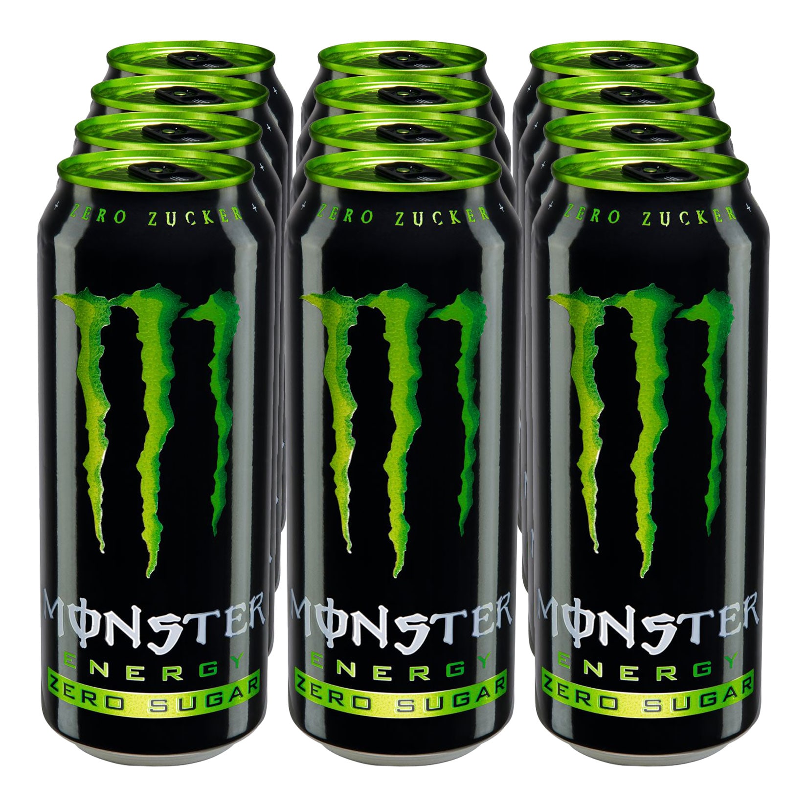 Energy Drink Original Zero Monster 12 x 0,5 L Dose, 12er Pack - Bild 1