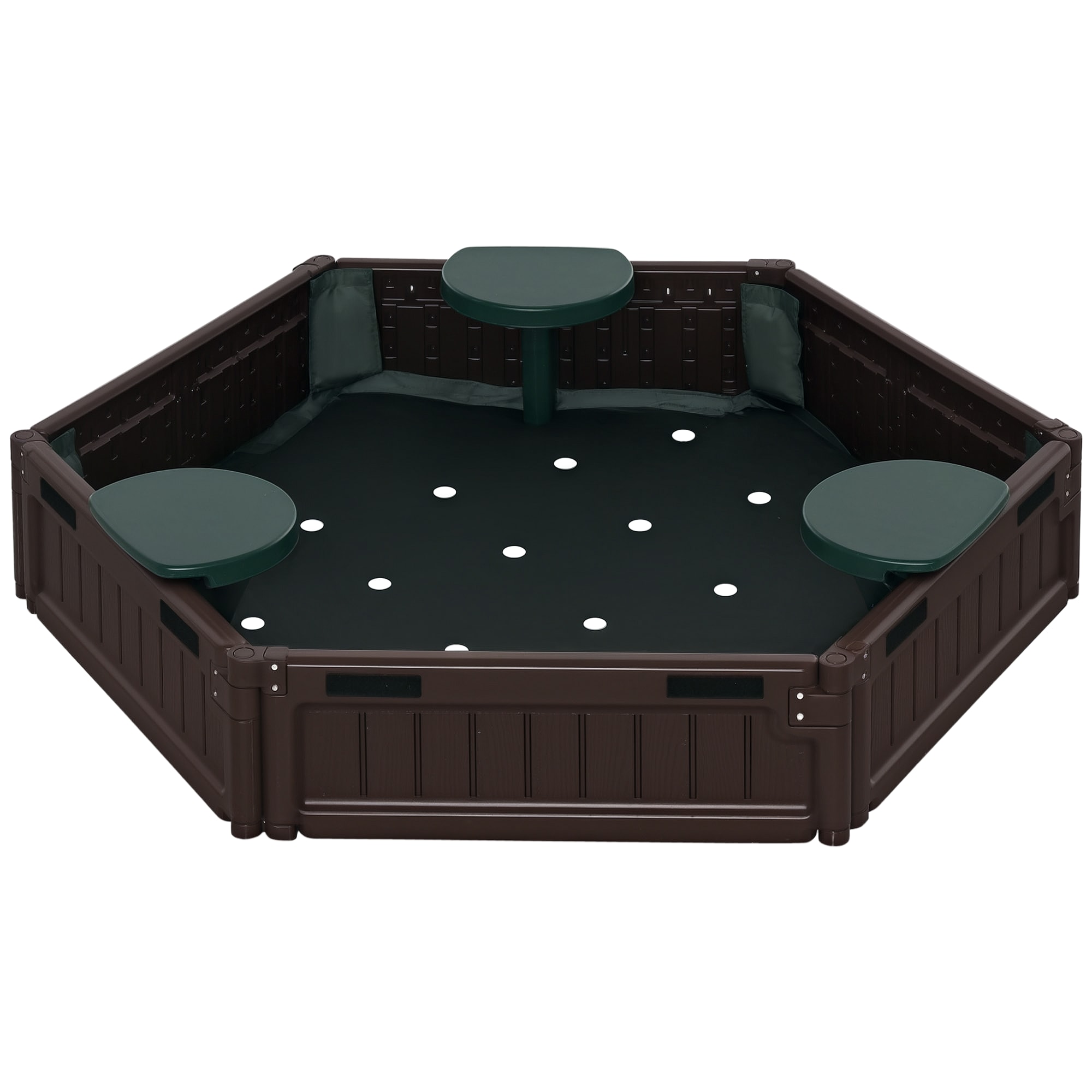 Outsunny Sandkasten HDPE - Bild 1