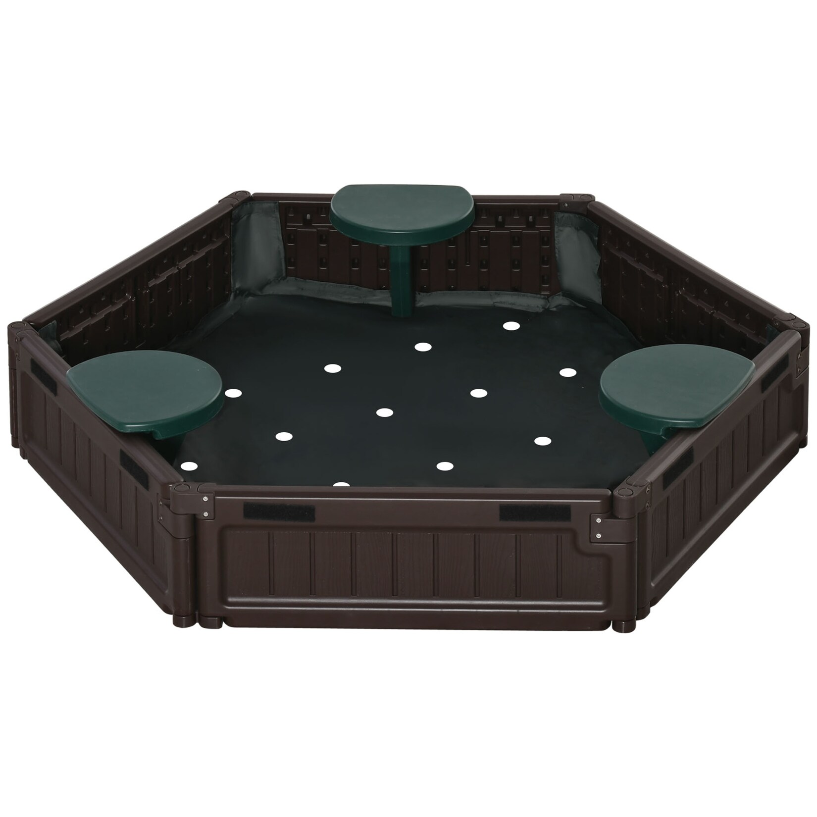 Outsunny Sandkasten HDPE | 04255633549907
