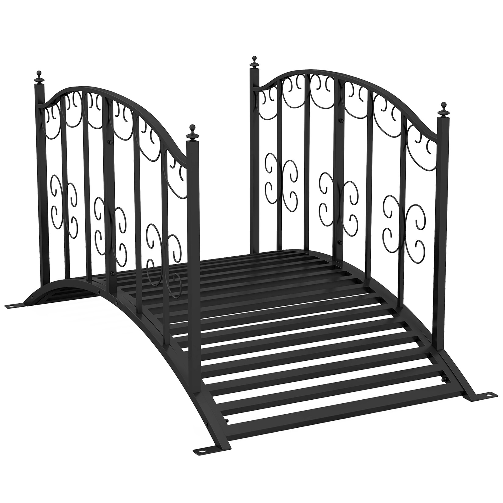Gartenbrücke Stahl