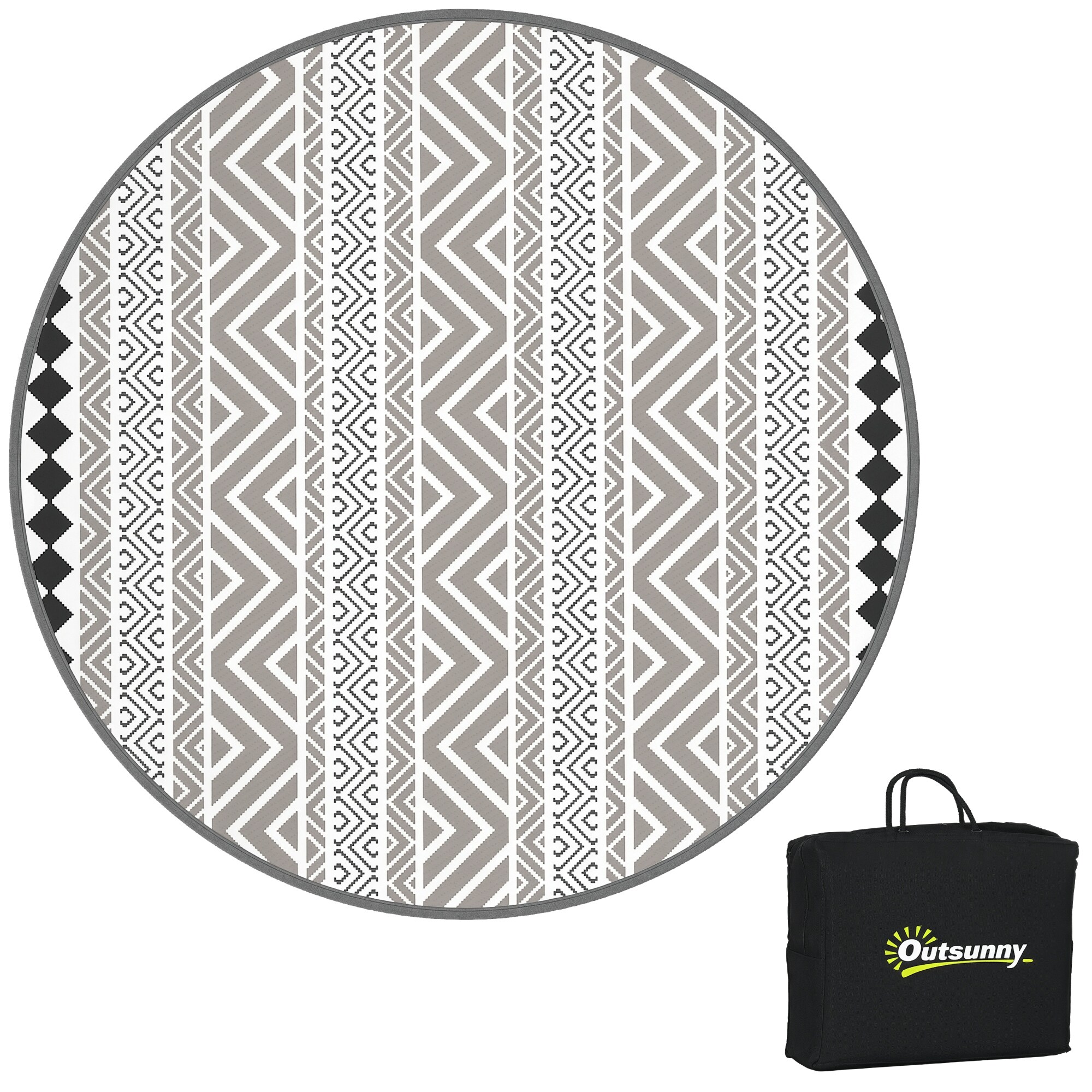 Outsunny Outdoor-Teppich Kunststoff - Bild 1