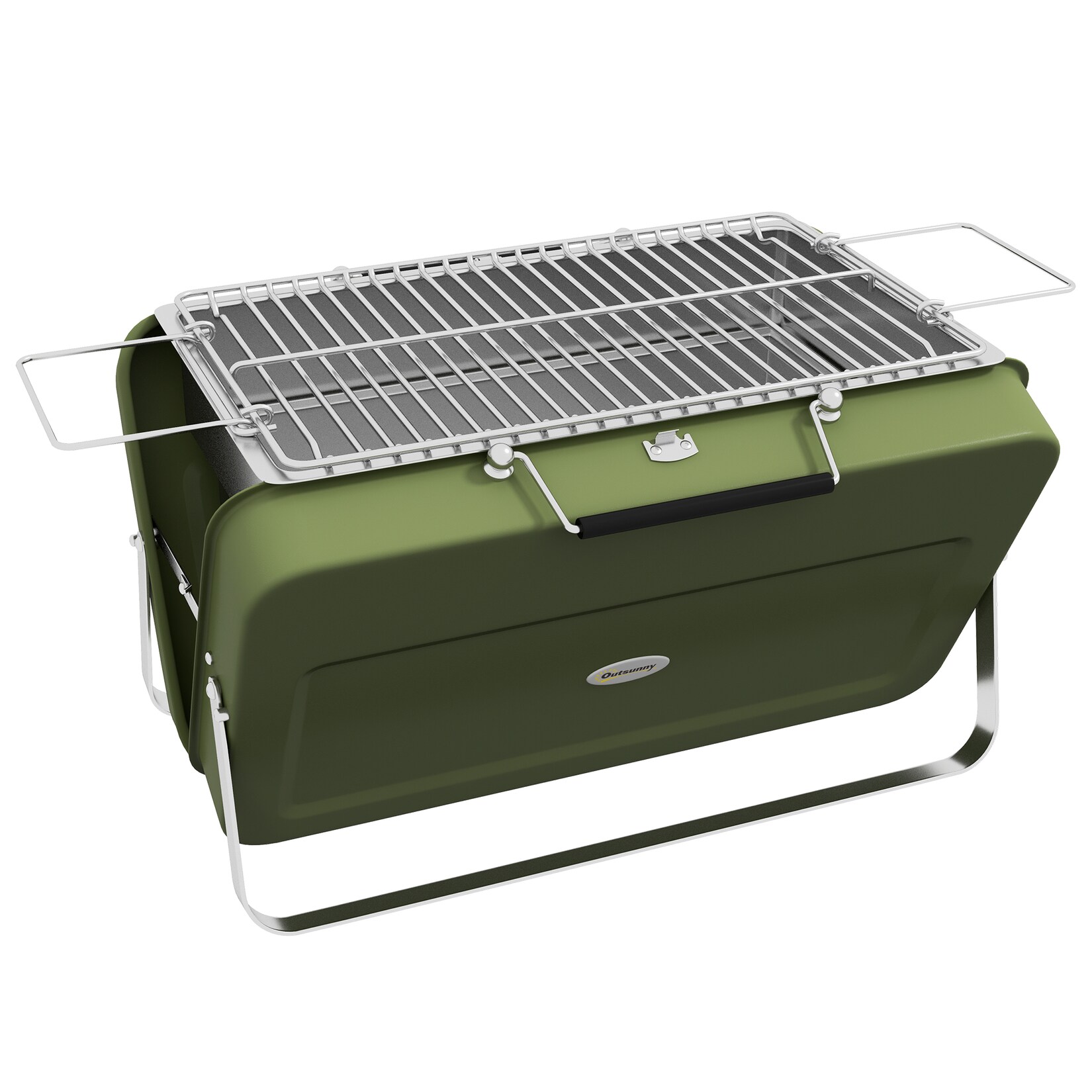 Outsunny Tischgrill Edelstahl, Metall | 04255633561480