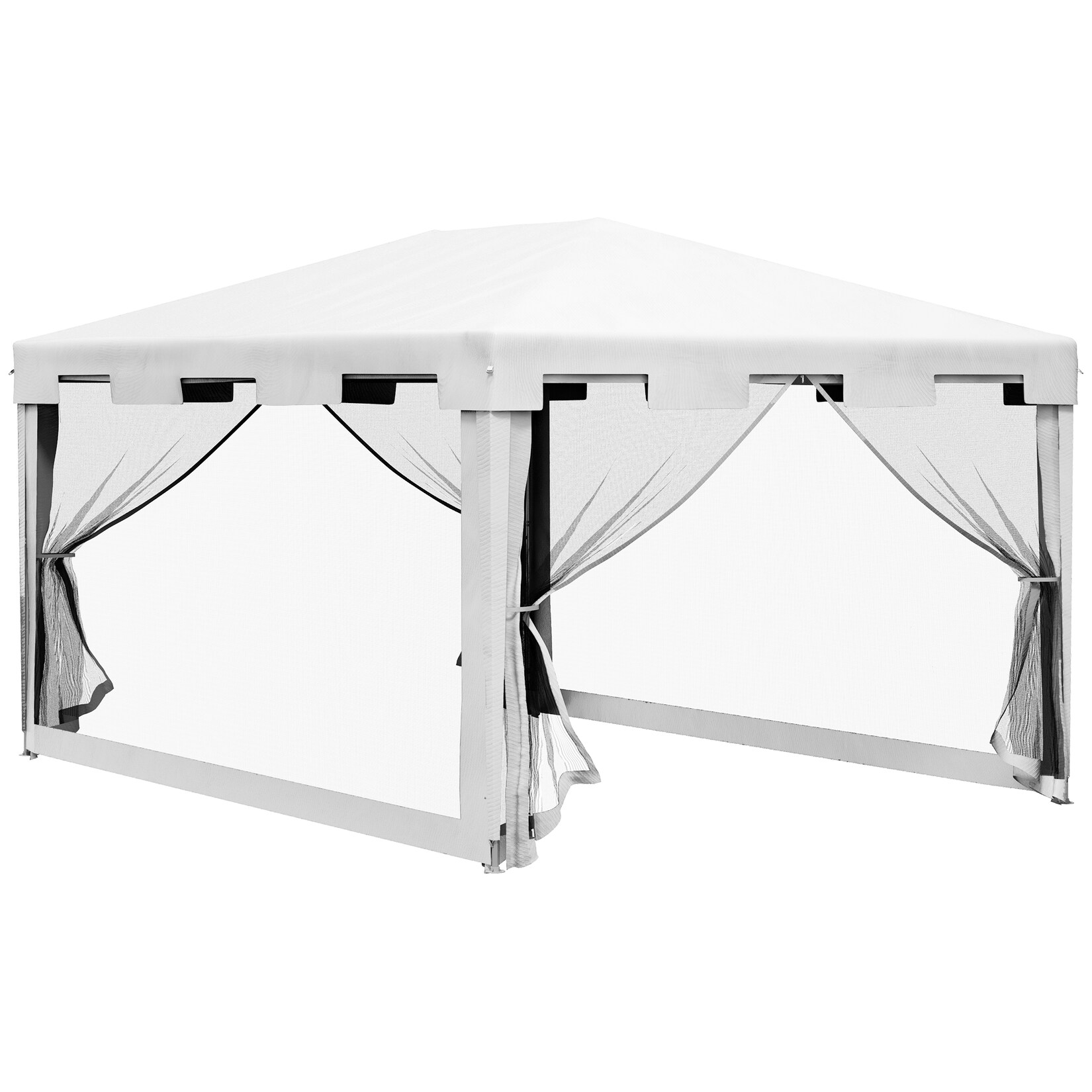 Pavillon Metall, Polyethylen