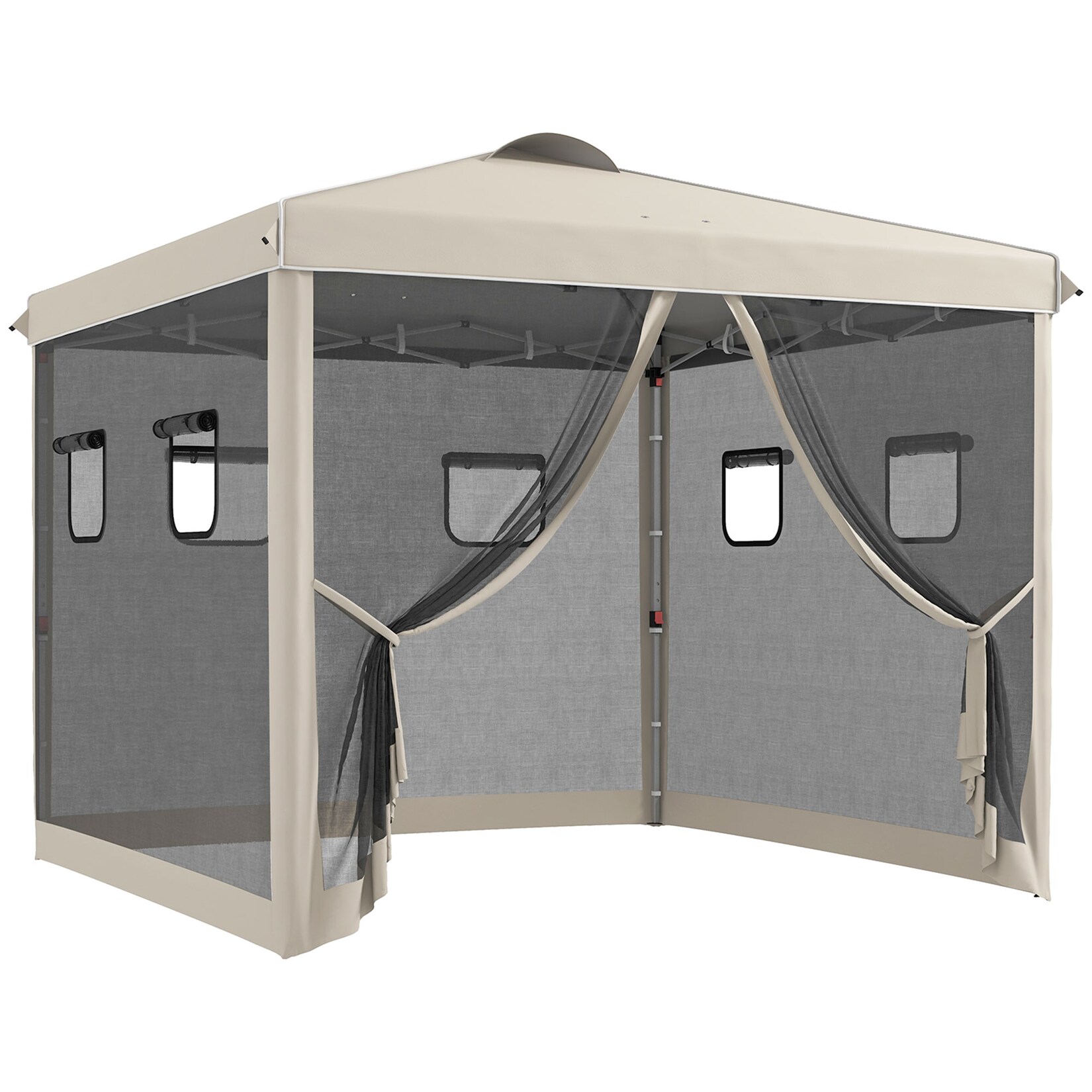 Pavillon Stahl, Oxfordstoff, Nylon