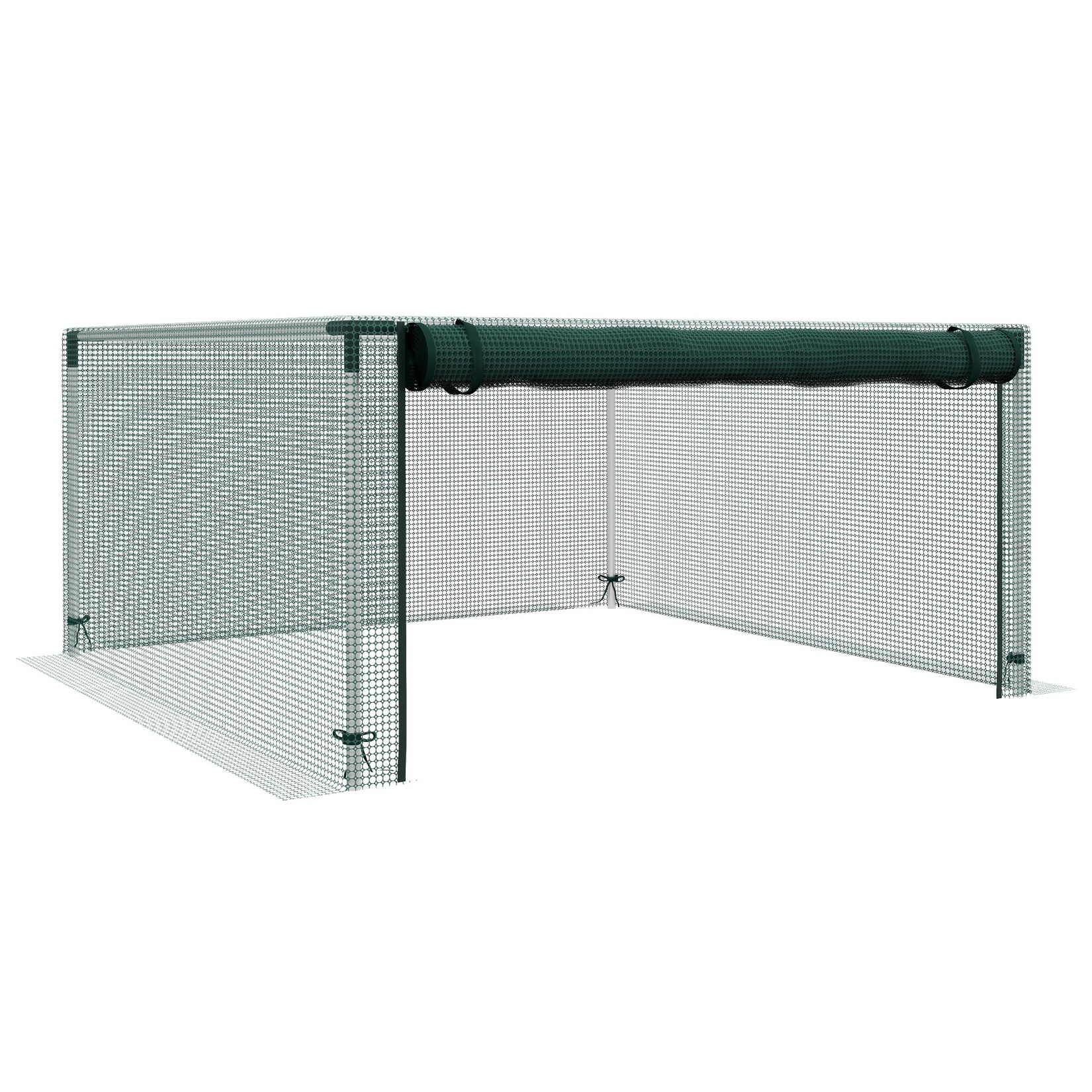 Vogelschutznetz Verzinktes Metall, HDPE