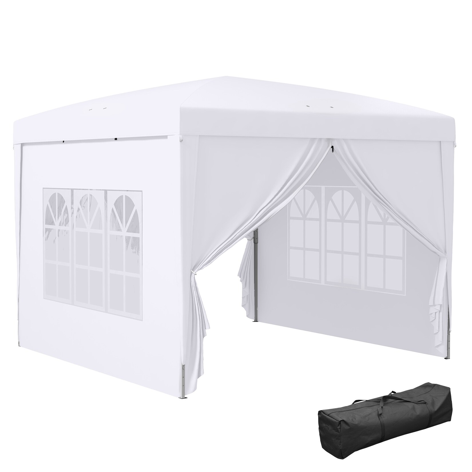 Pavillon Polyester, Stahl