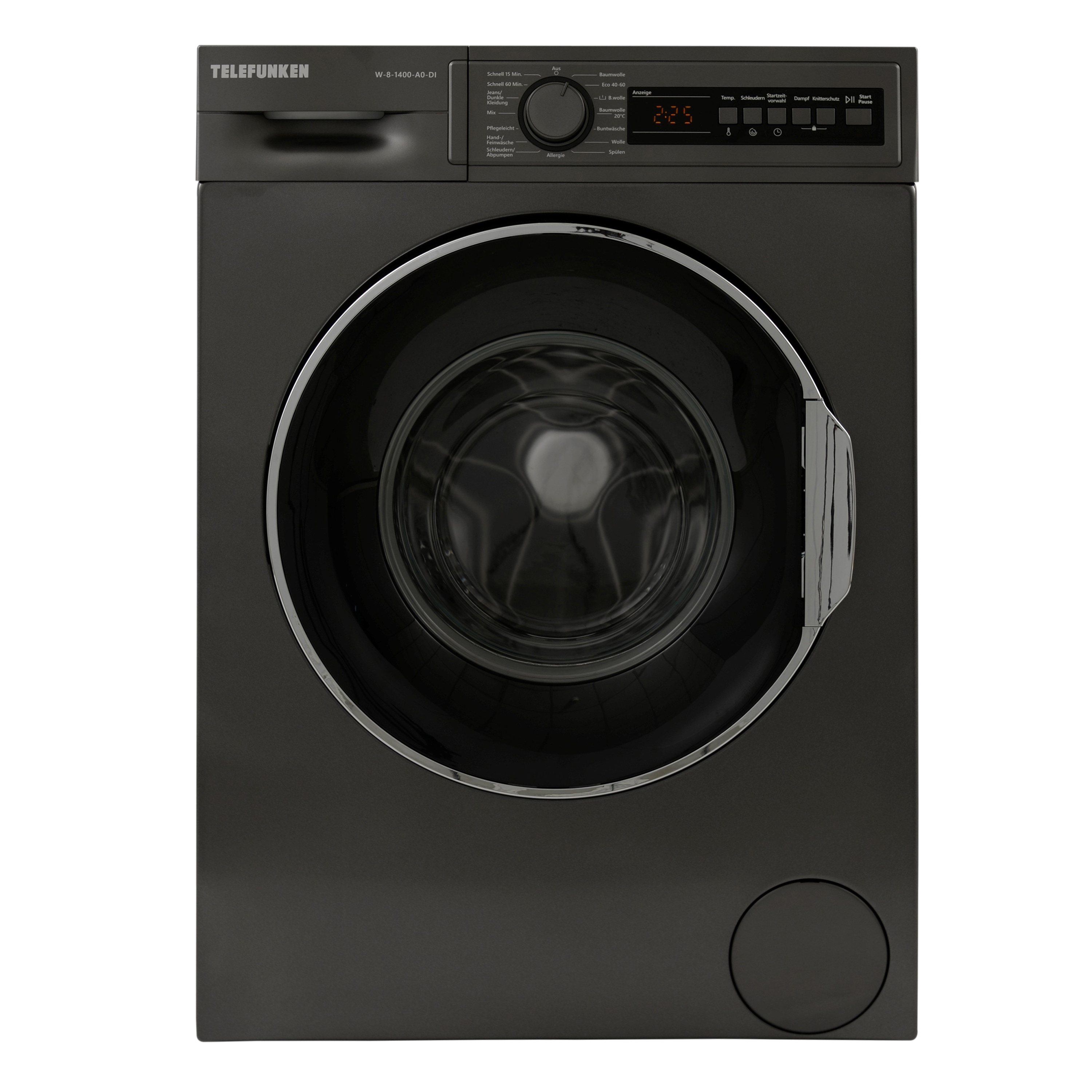 Telefunken Waschmaschine W-8-1400-A0-DI  8 kg | 1400 U/Min | Energieklasse A | Dampffunktion | AquaStop - Bild 1