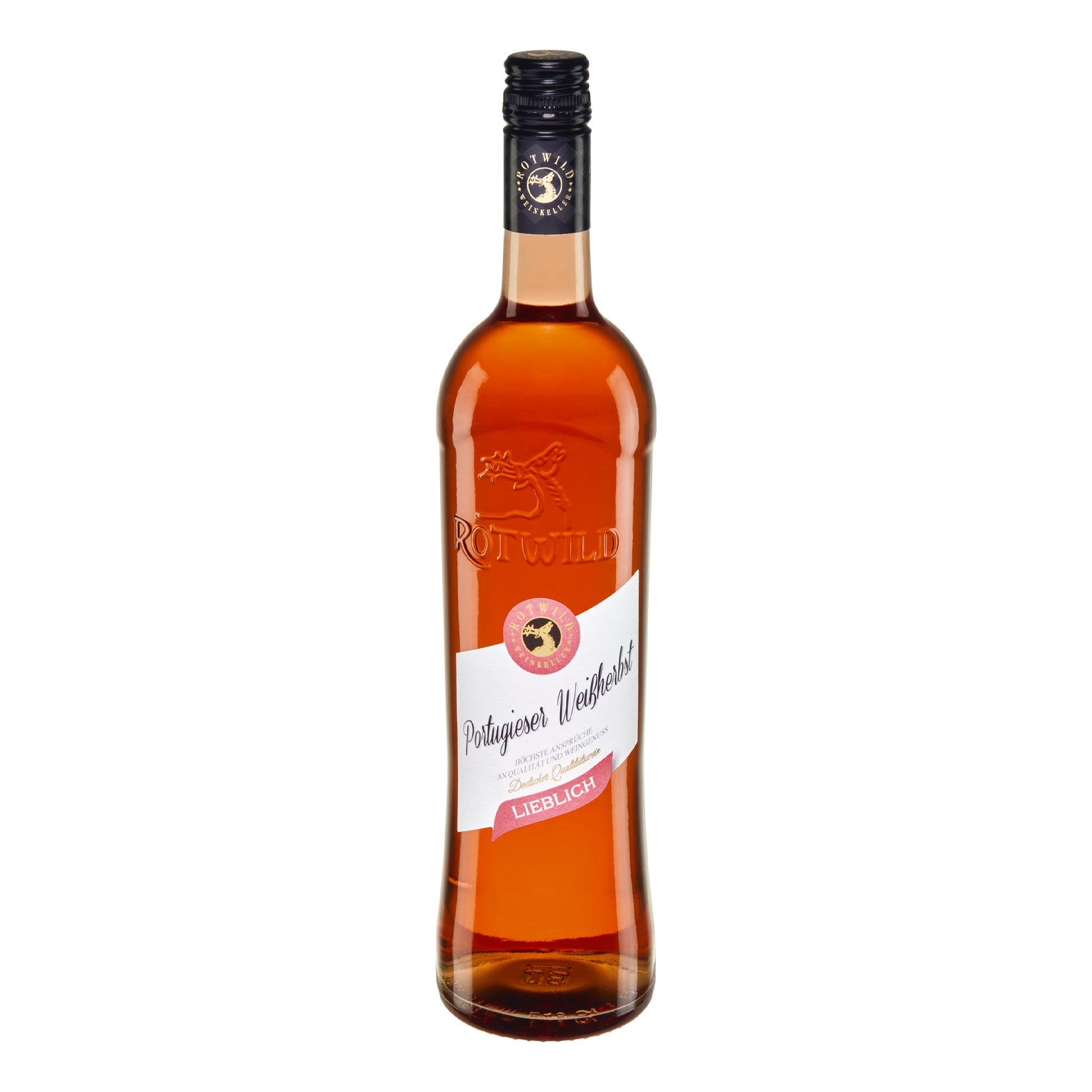 Rotwild Portugieser Wei&szlig;herbst ros&eacute; 10,0 % vol 0,75 Liter - Bild 1