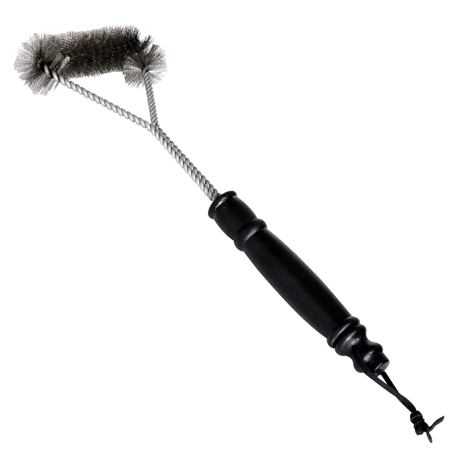 ALL'GRILL Grill- und BBQ-B&uuml;rste mit Edelstahlb&uuml;rstenkopf, 30 cm, ideal f&uuml;r Grillroste und Gussgrillplatten - Bild 1