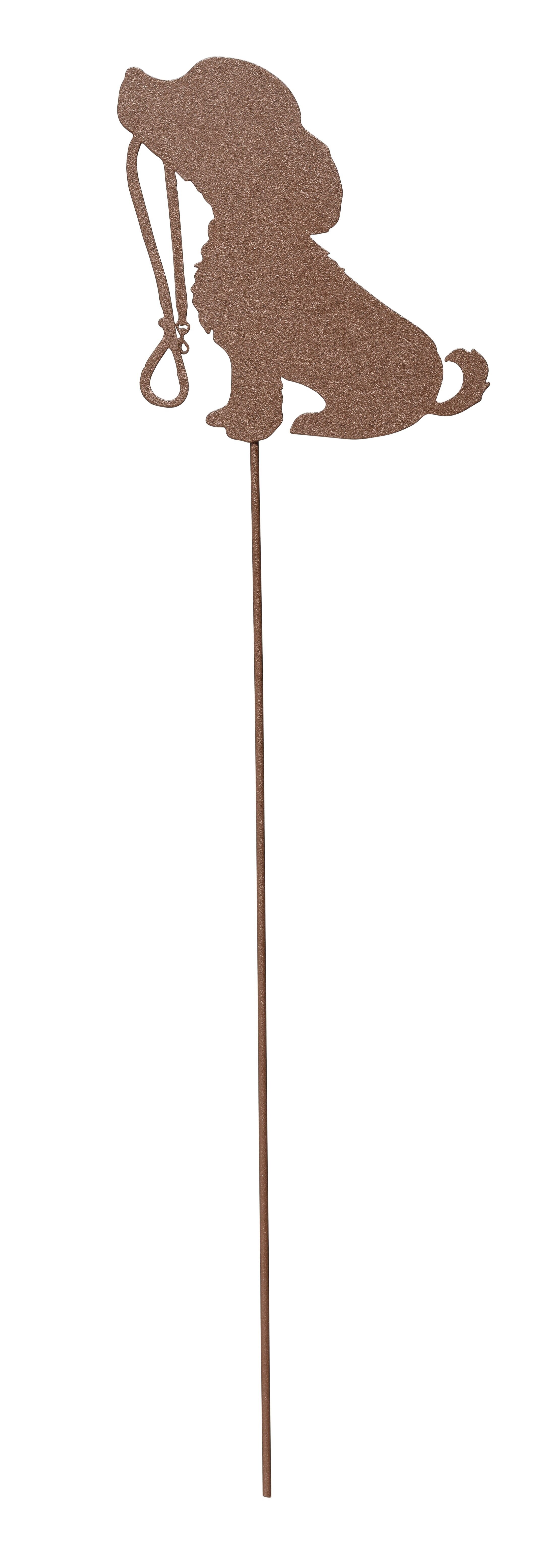 Metall Dekostecker Rost-Optik, 2er Set - Bild 1