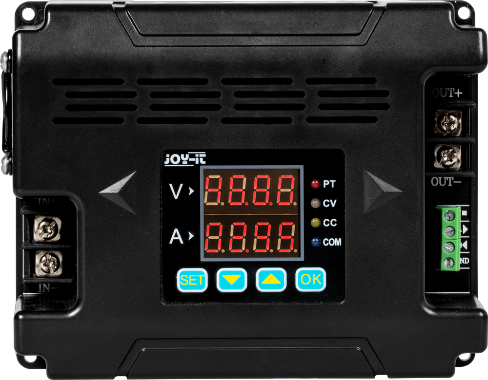 Programmierbares Buck-Netzteil 10-75 V In, 0-60V Out, 0 -24A Out, 0-1440 W Out