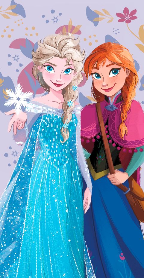 Kinderstrandtuch Lizenz - versch. Ausf&uuml;hrungen - Frozen - Bild 1