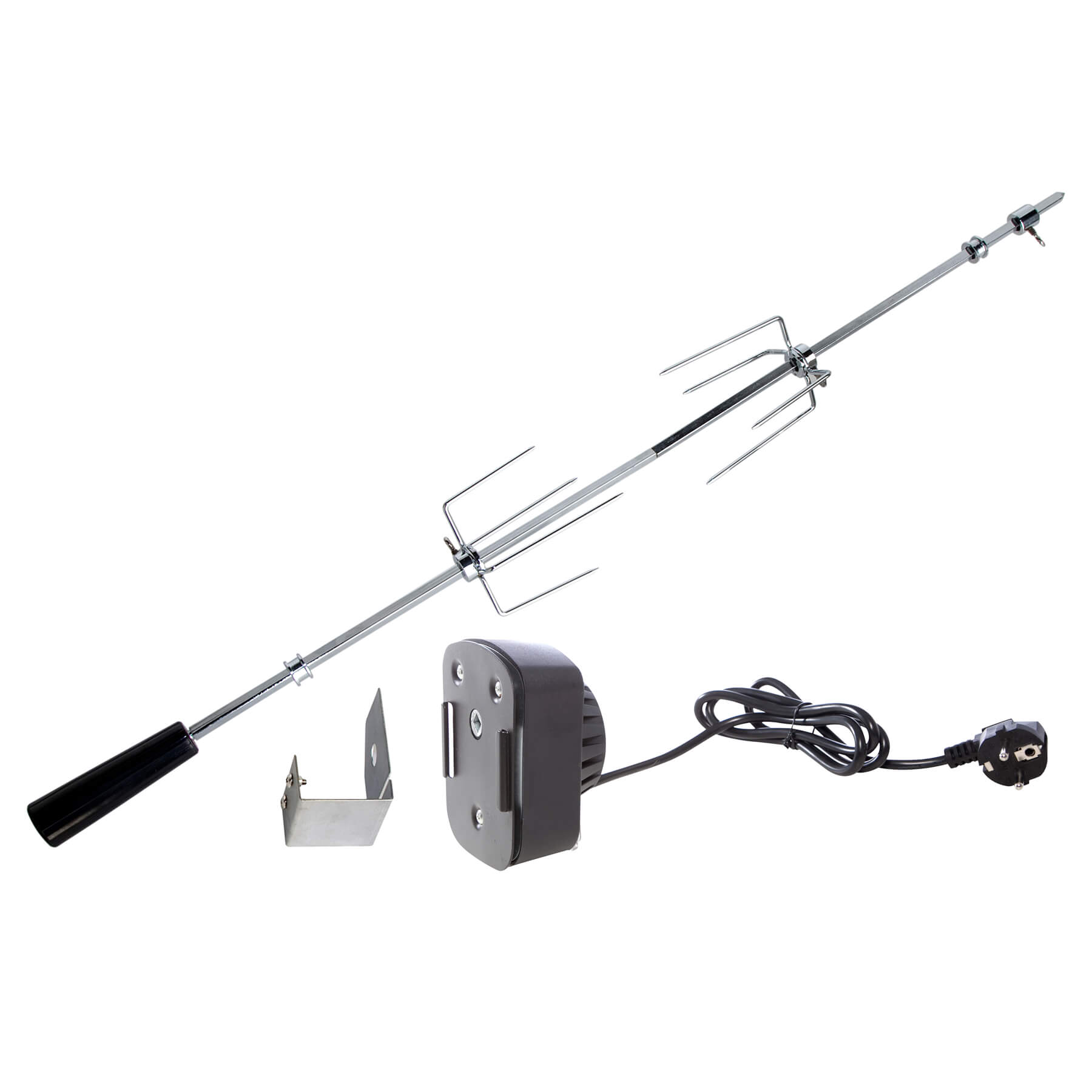 ALL'GRILL Grillspie&szlig; mit Motor 230V - 63 cm f&uuml;r ALL'GRILL Kompakt und CHEF S Serie: Edelstahlspie&szlig;, einfache Bedienung - Bild 1