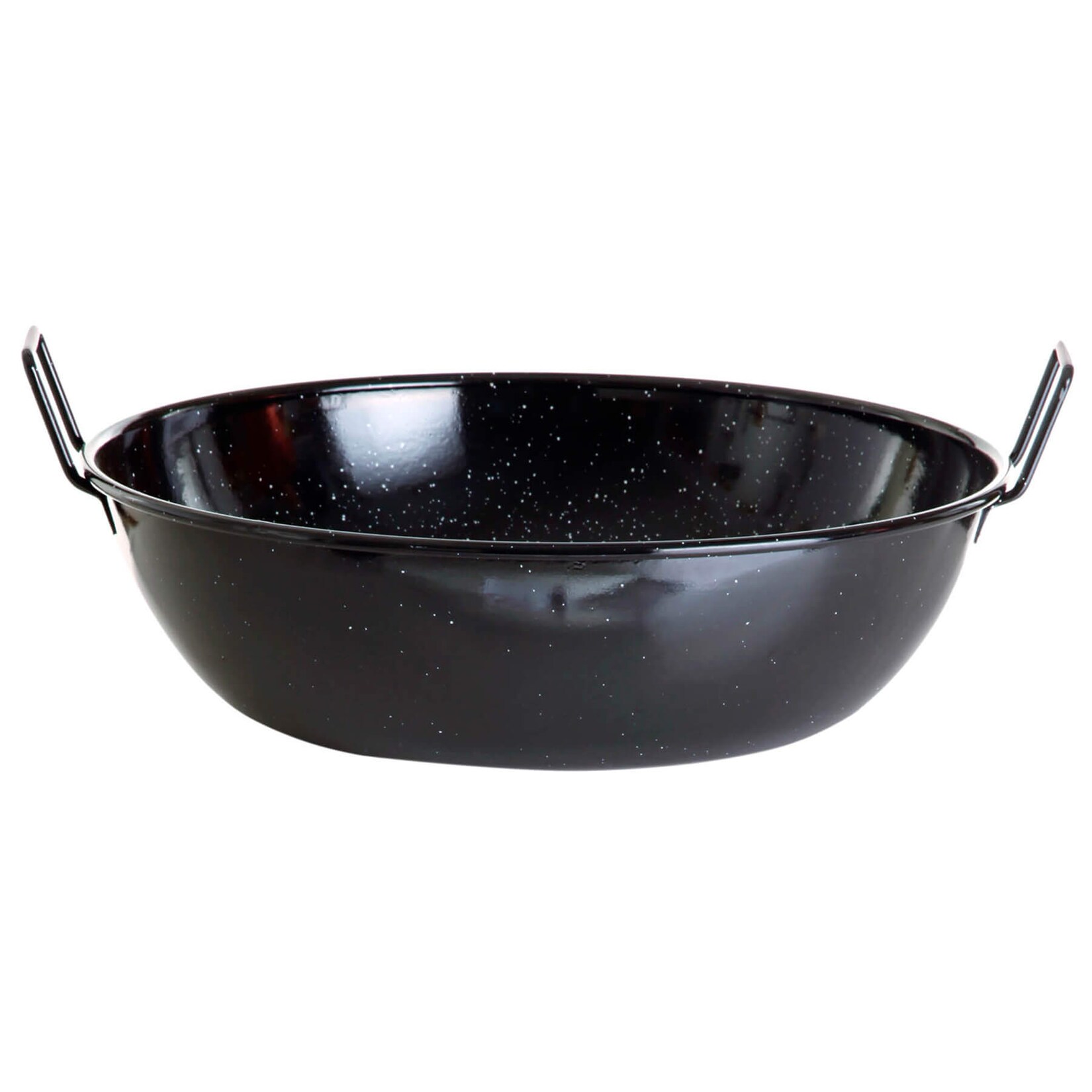 Leichter emaillierter Topf  mit 2 Griffen für offene Flamme und Backofen geeignet, Ø 18 cm | 04041571703026