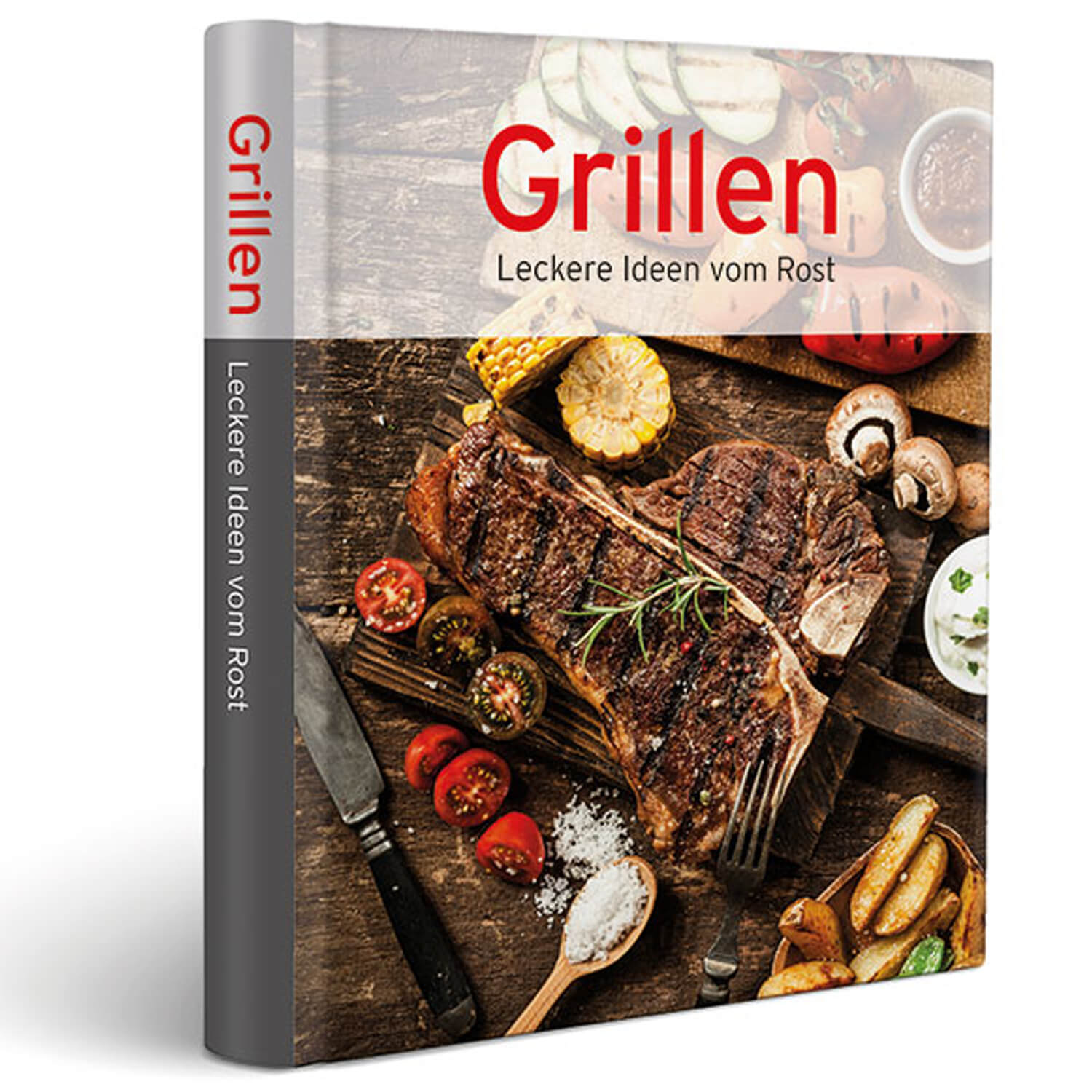 ALLGRILL - GRILLB&Uuml;CHLEIN: &Uuml;ber 100 leckere Grillrezepte f&uuml;r Spareribs, Kalbssteaks, Seebarsch, Kartoffelspie&szlig;e, Schafsk&auml;se, Grill-Mango und mehr! - Bild 1
