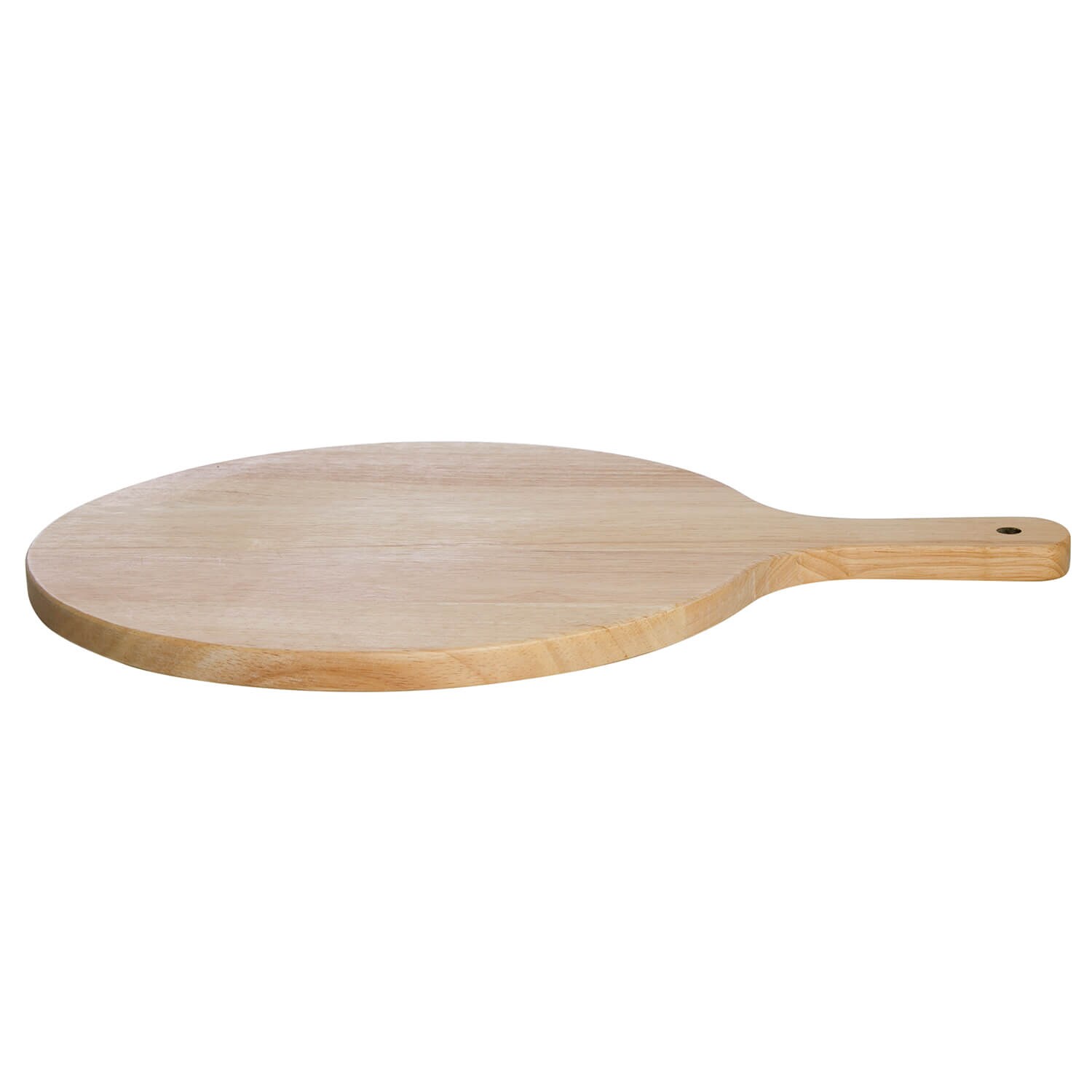 ALL’GRILL Holzbrett Ø 30 cm mit Handgriff – Ideales Servierbrett für Pizza, Flammkuchen und mehr | 04041571098627