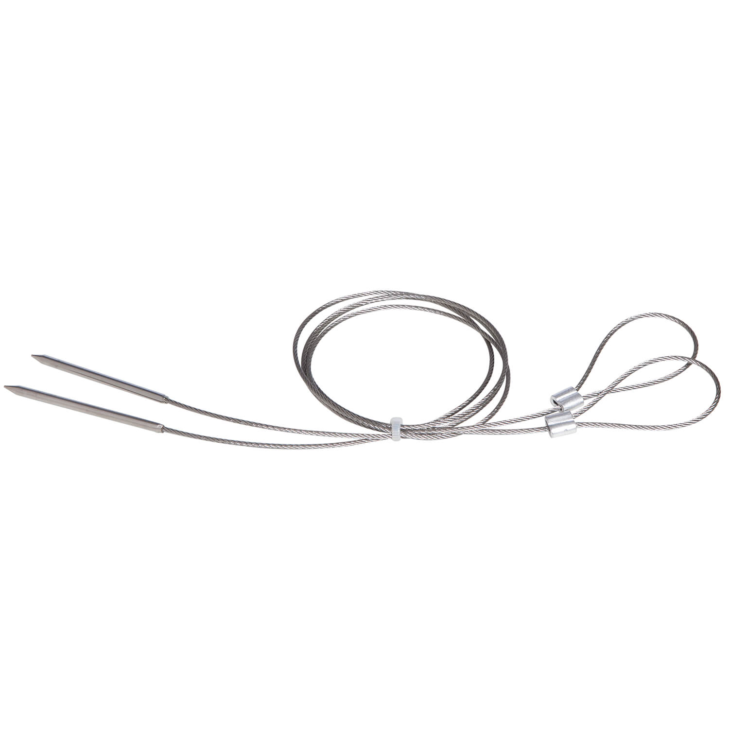 Flexibler Grillspie&szlig; aus Edelstahl 72 cm, 2 St&uuml;ck - Bild 1