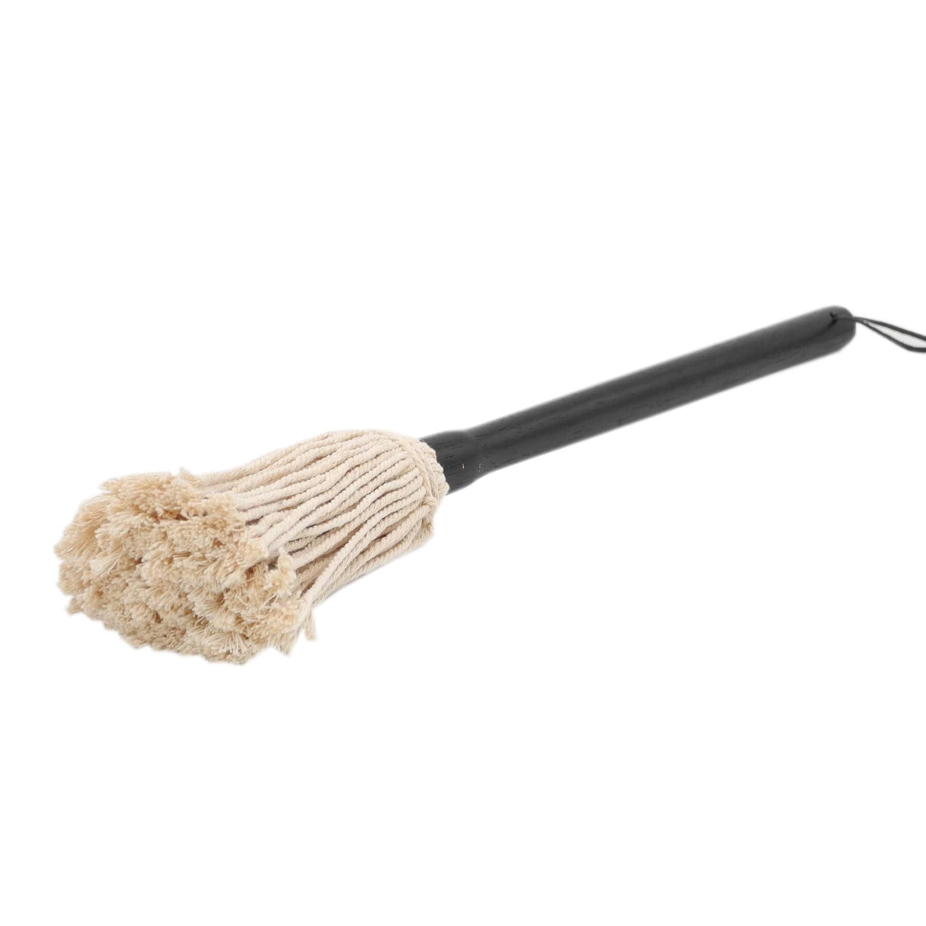 Grill-Pinsel/-Mop mit Holzgriff, 43 cm L&auml;nge, ideal zum Auftragen von Marinade auf Grillgut - Bild 1