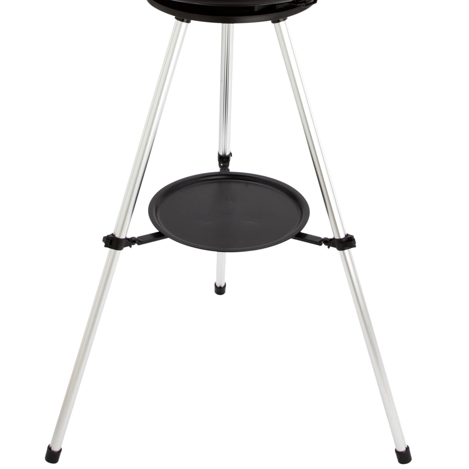 Höhenverstellbarer Dreibeinständer für Vulcano/Lotus Holzkohlengrills D 29cm: Stufenlos von 47 bis 83 cm verstellbar | 04041571300409